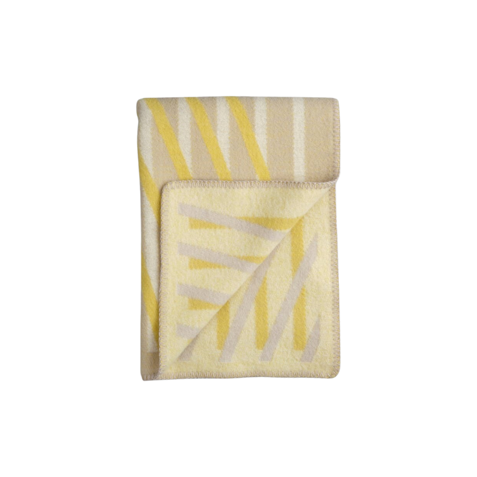 Røros Tweed - BISLETT Throw, lemon tart