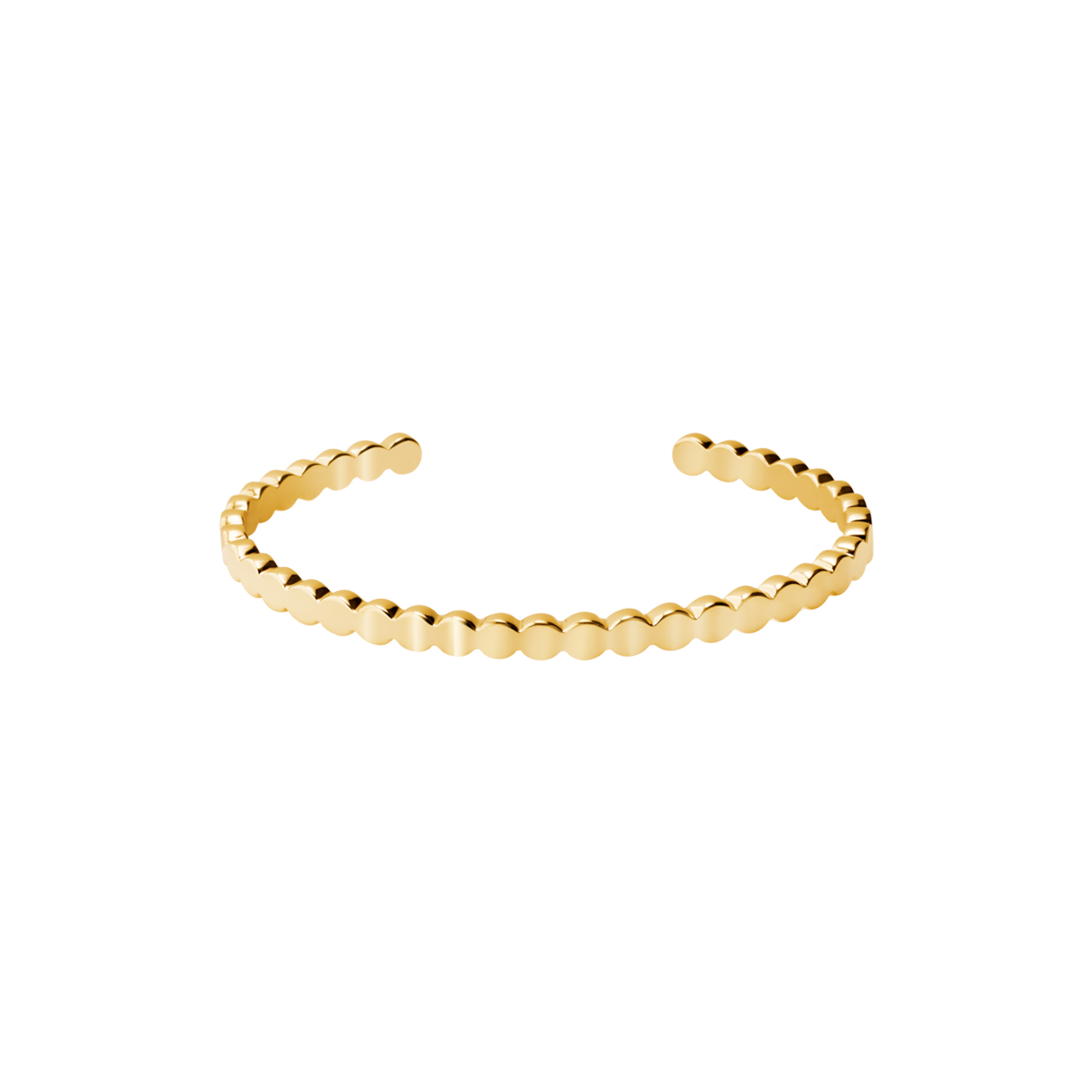 bangle up - LUMI Bracelet, light gold - One-size