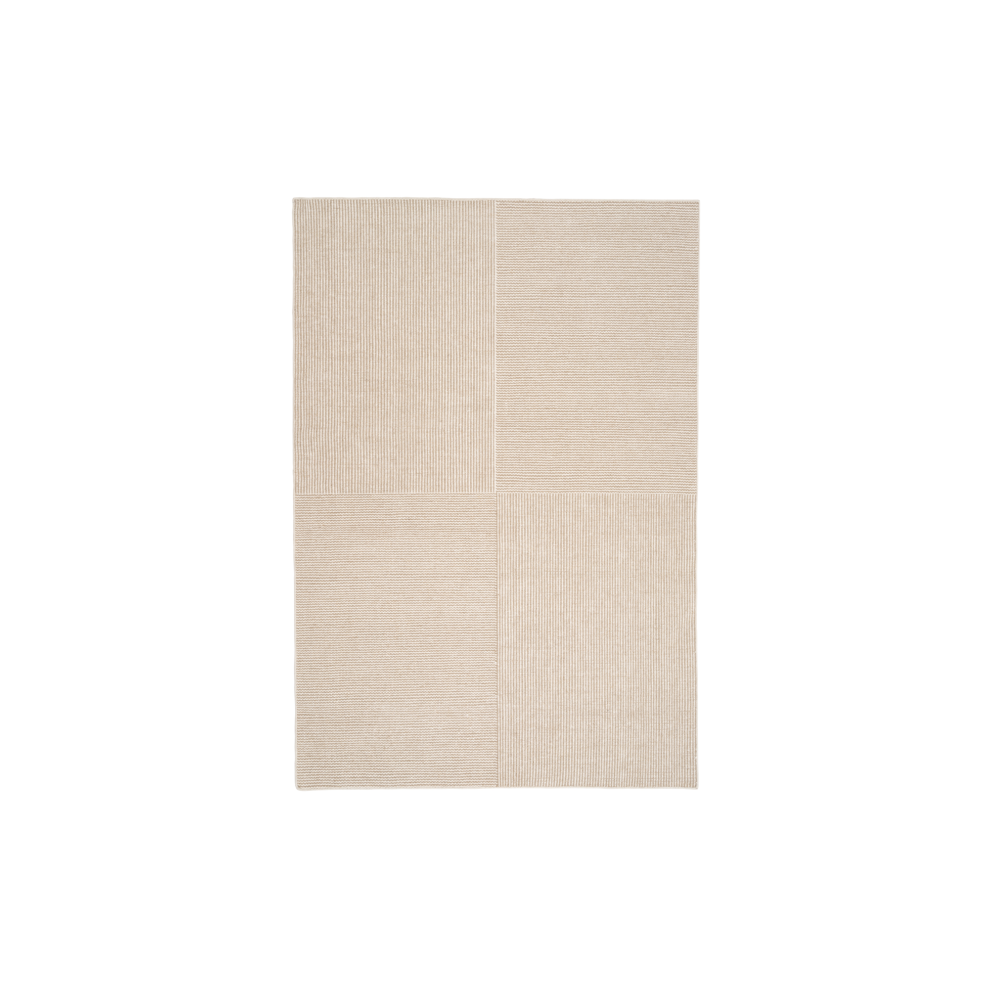 Linie Design - Kent gulvtæppe, white - 140x200 cm
