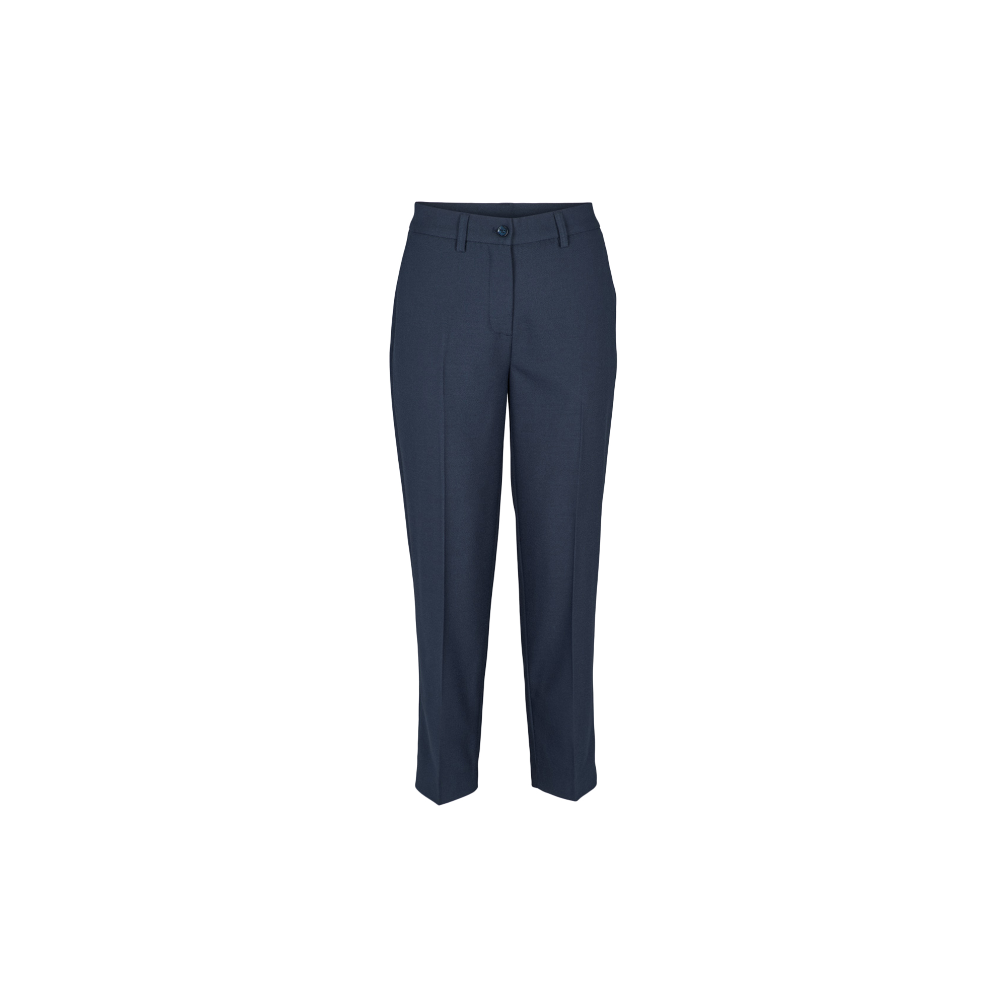 Basic Apparel - Radi Slim Pants, navy melange - Str. XS