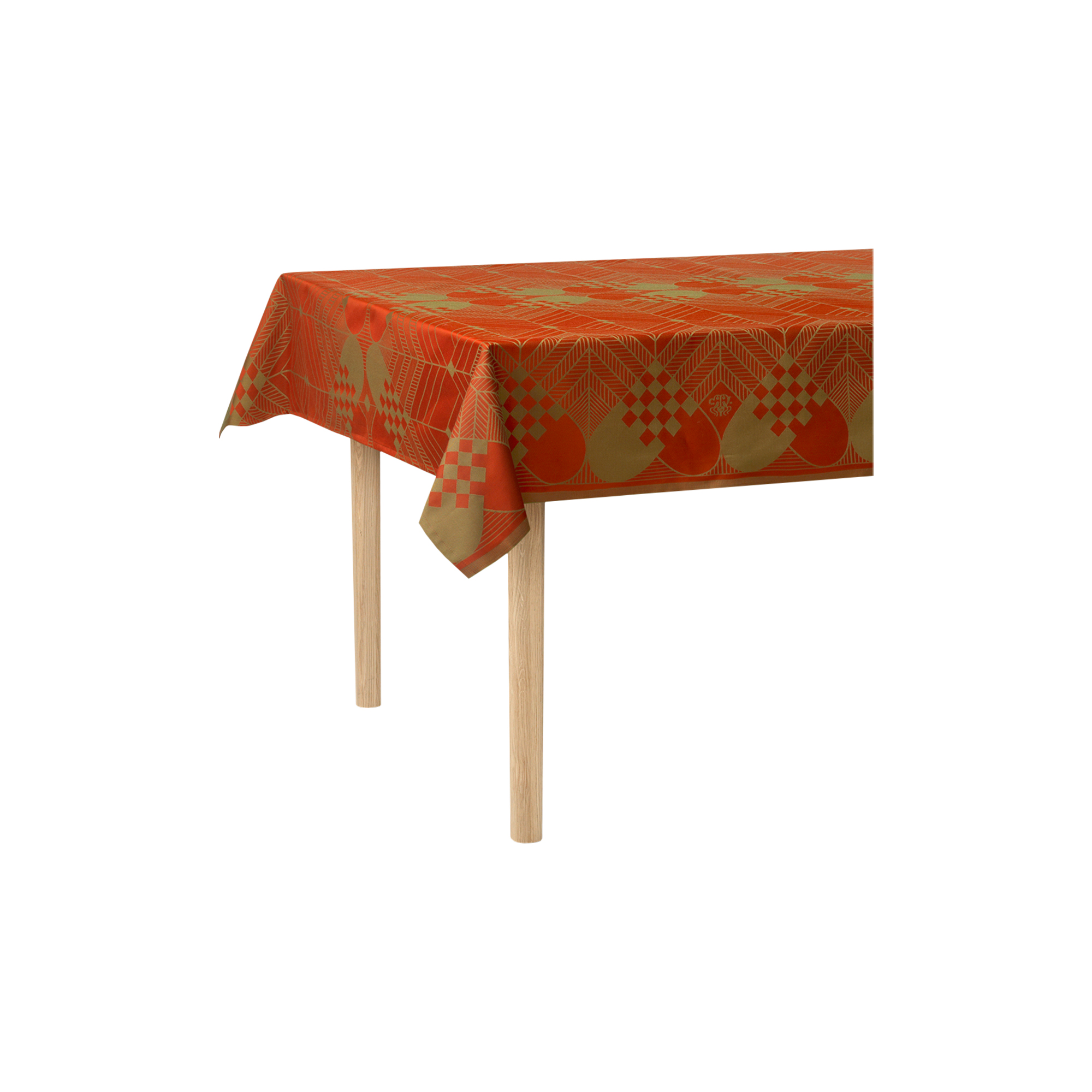 Georg Jensen Damask - CHRISTMAS dug, archive red - 165x220 cm