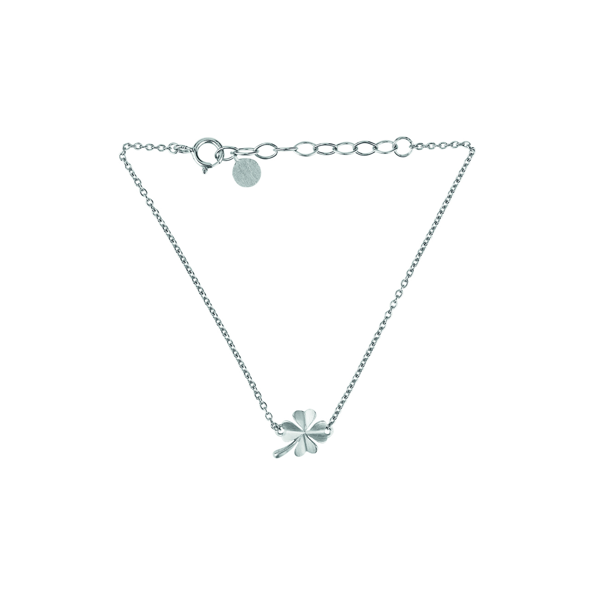 Pernille Corydon Jewellery - Clover armbånd, sølv - L: 15-18 cm.