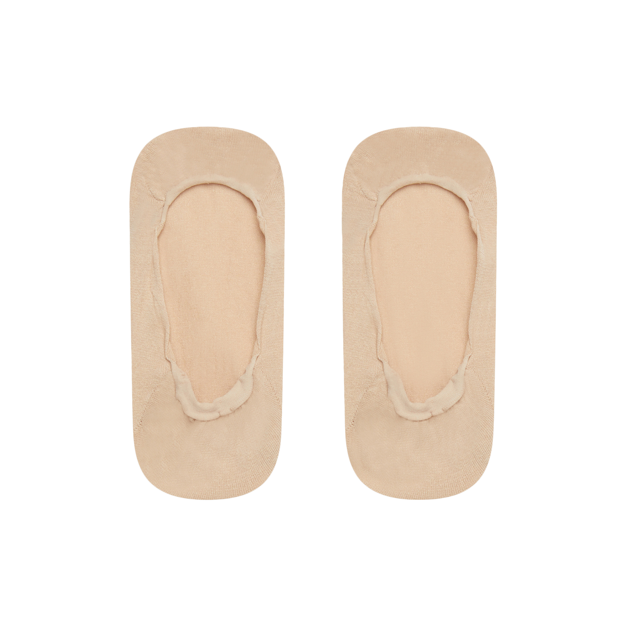 Wolford - Cotton Footsies Socks, sisal - S