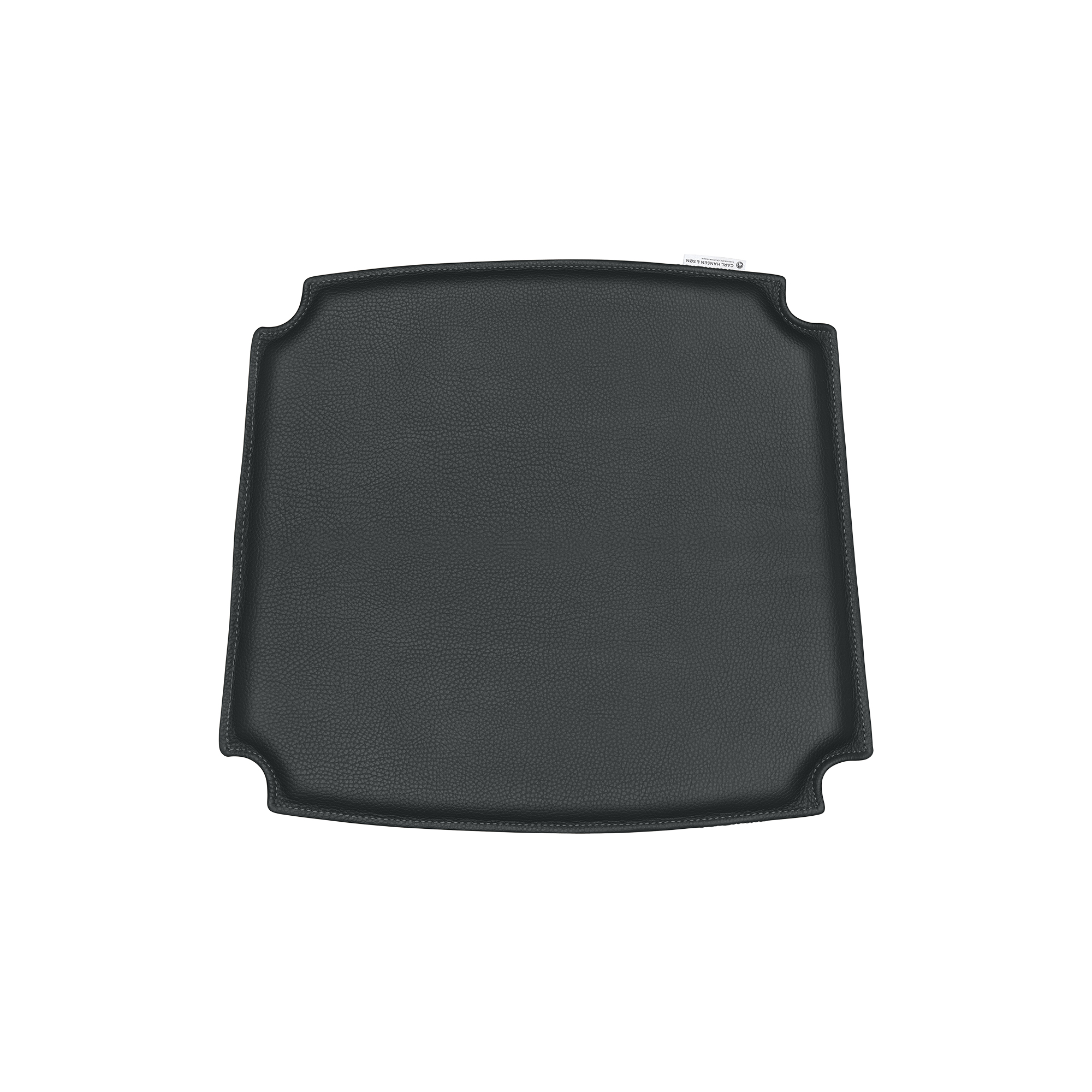 Carl Hansen & Søn - CU CH24 hynde til Y-stolen, black - H: 3 x L: 49 x B: 39 cm.