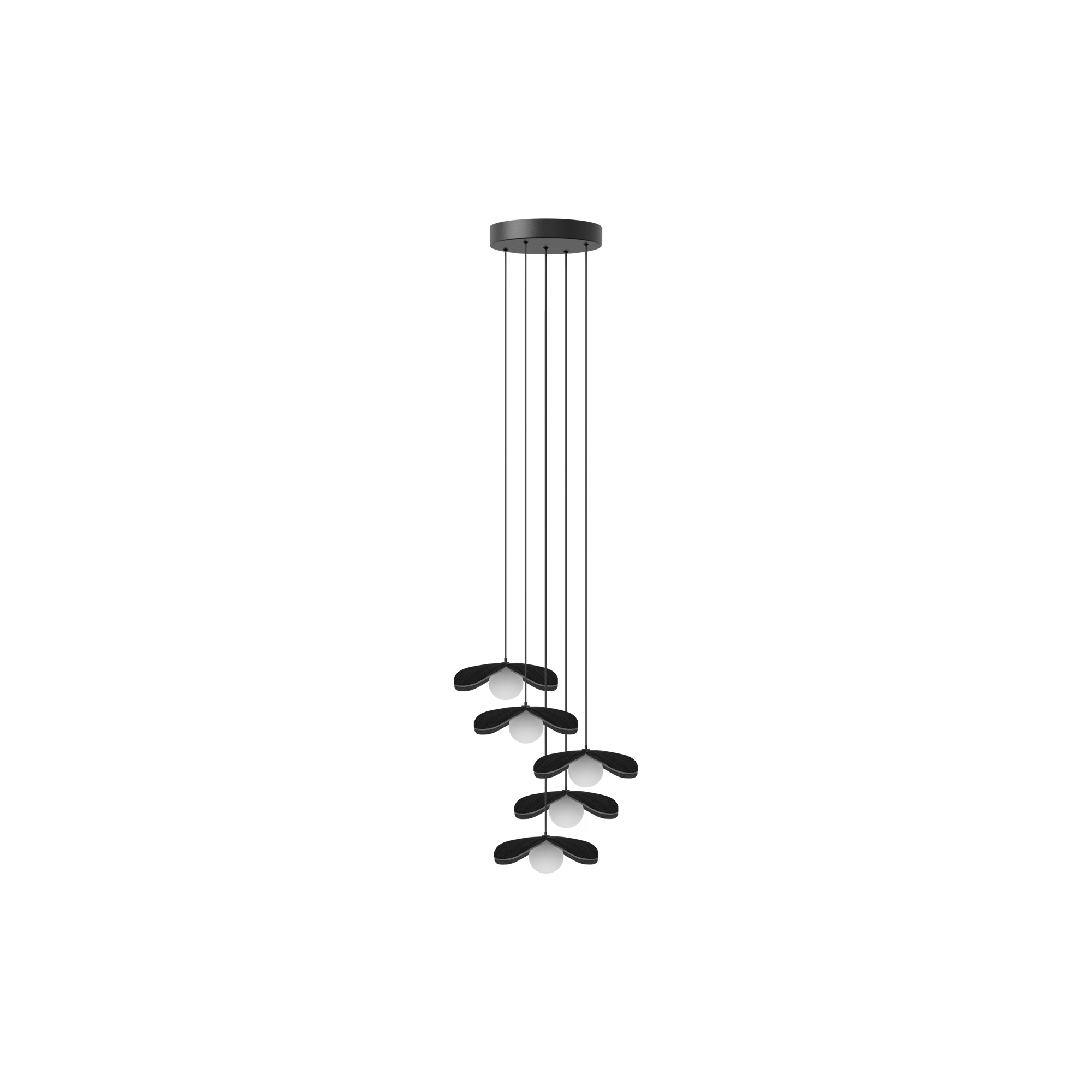 UMAGE - Forget Me Not Cluster 5 Pendant, black