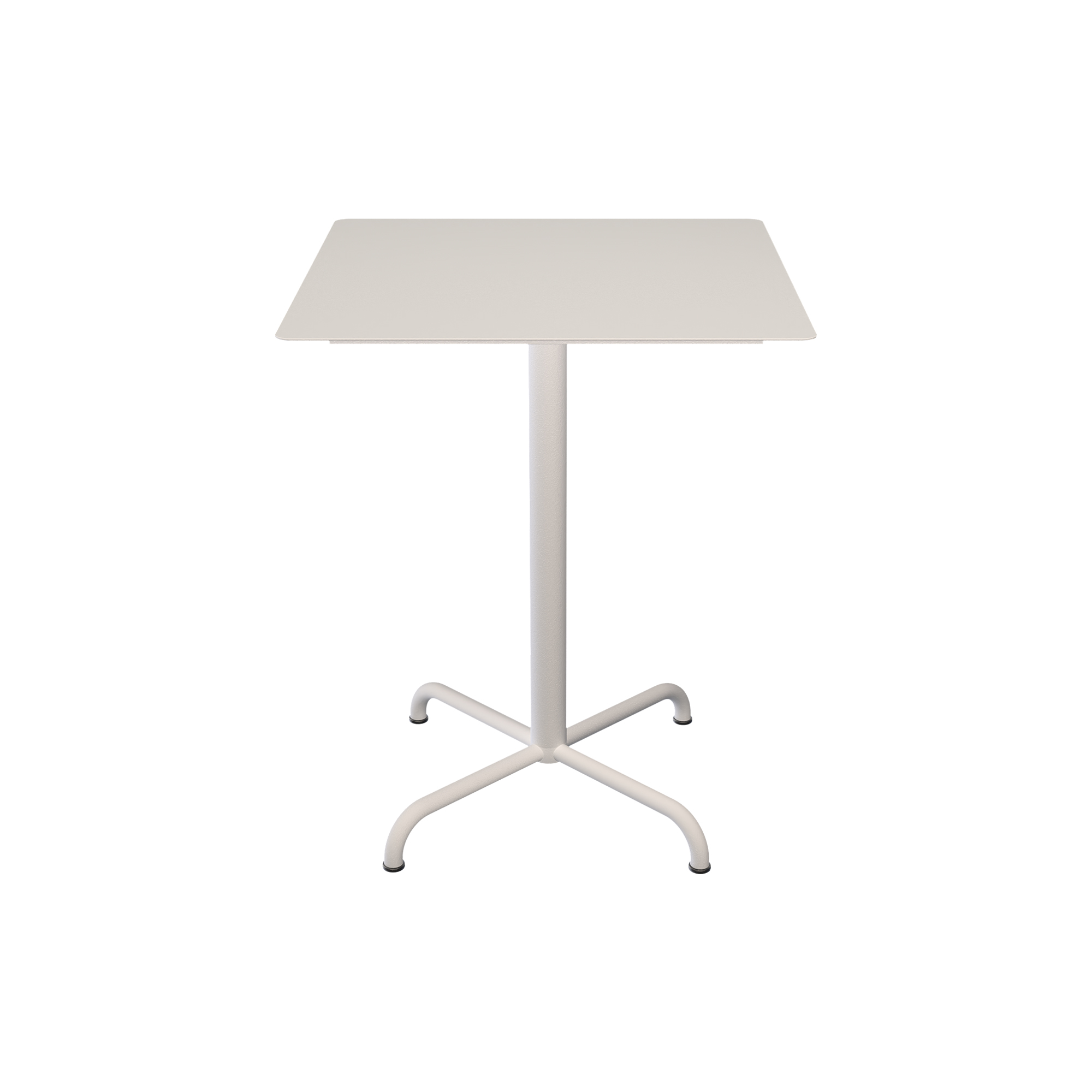 HOUE - PICO Café Table with 4 Star Base 60x60, muted white