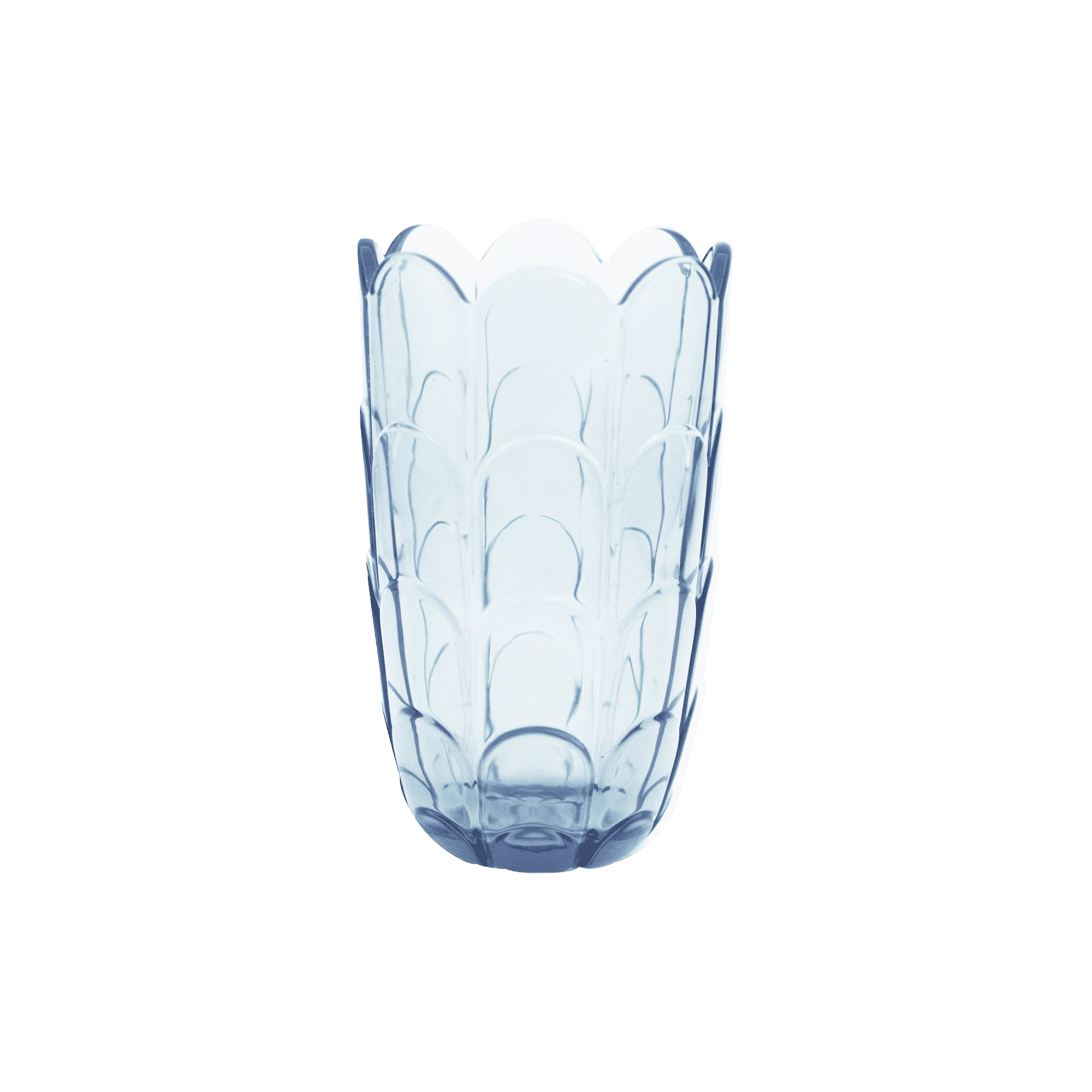 Holmegaard - Lily vase, blue iris