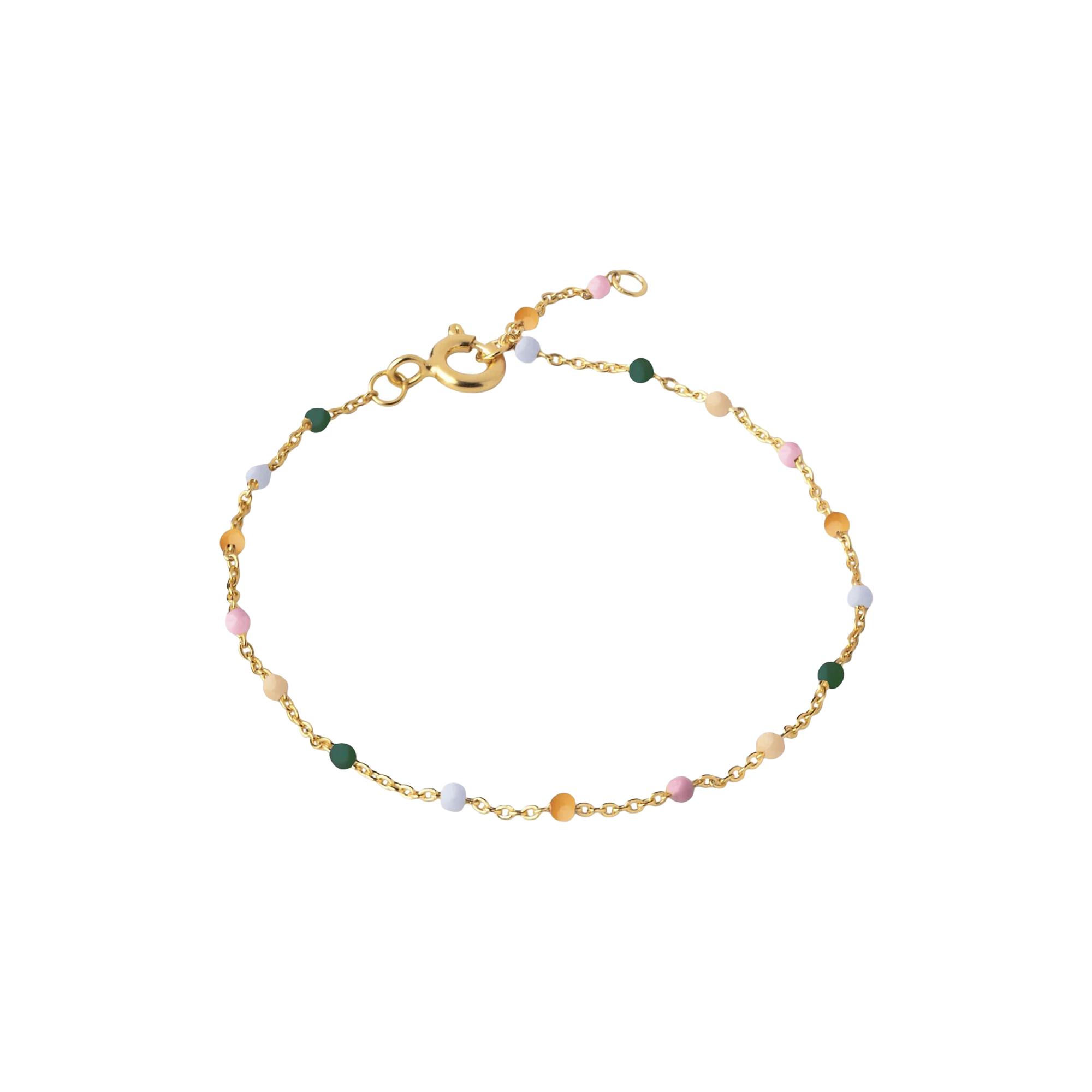 ENAMEL Copenhagen - Lola armbånd, guld/dreamy