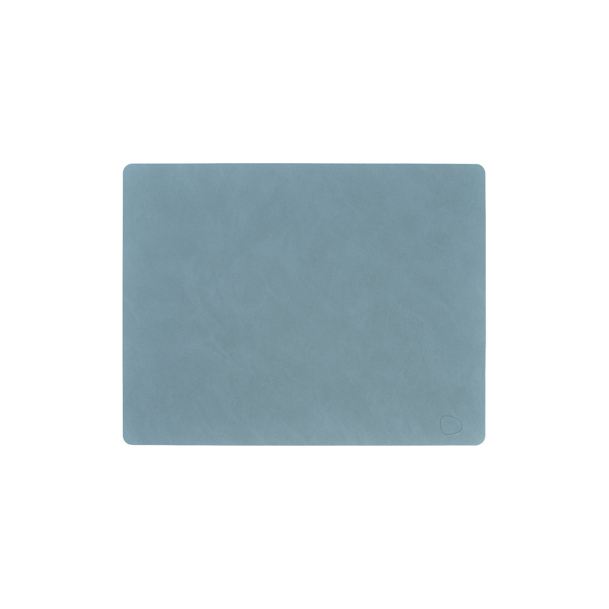 LIND DNA - Nupo dækkeserviet Square L, light blue