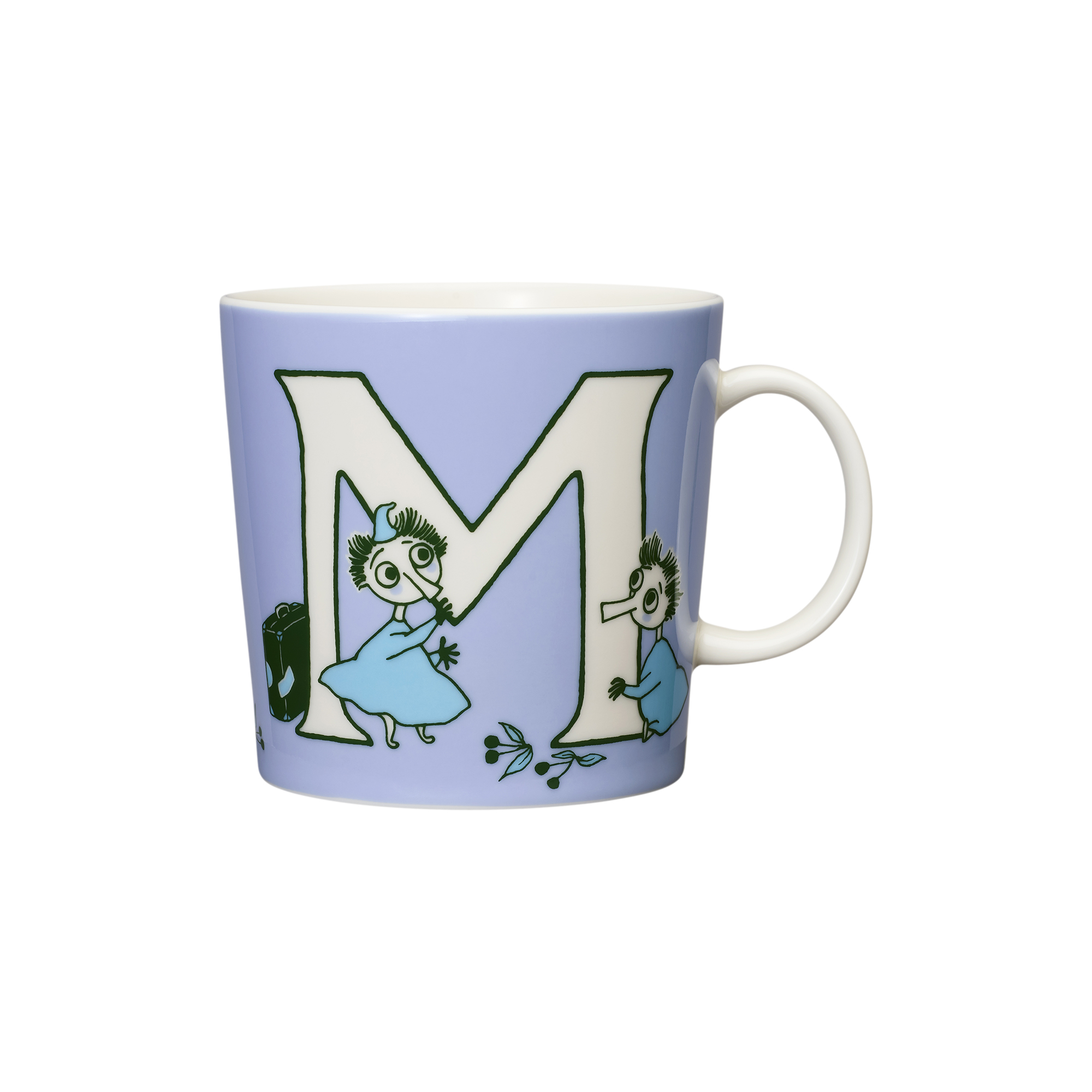 Moomin Arabia - Mumi krus 40 cl Alfabet M, Alfabet kollektion