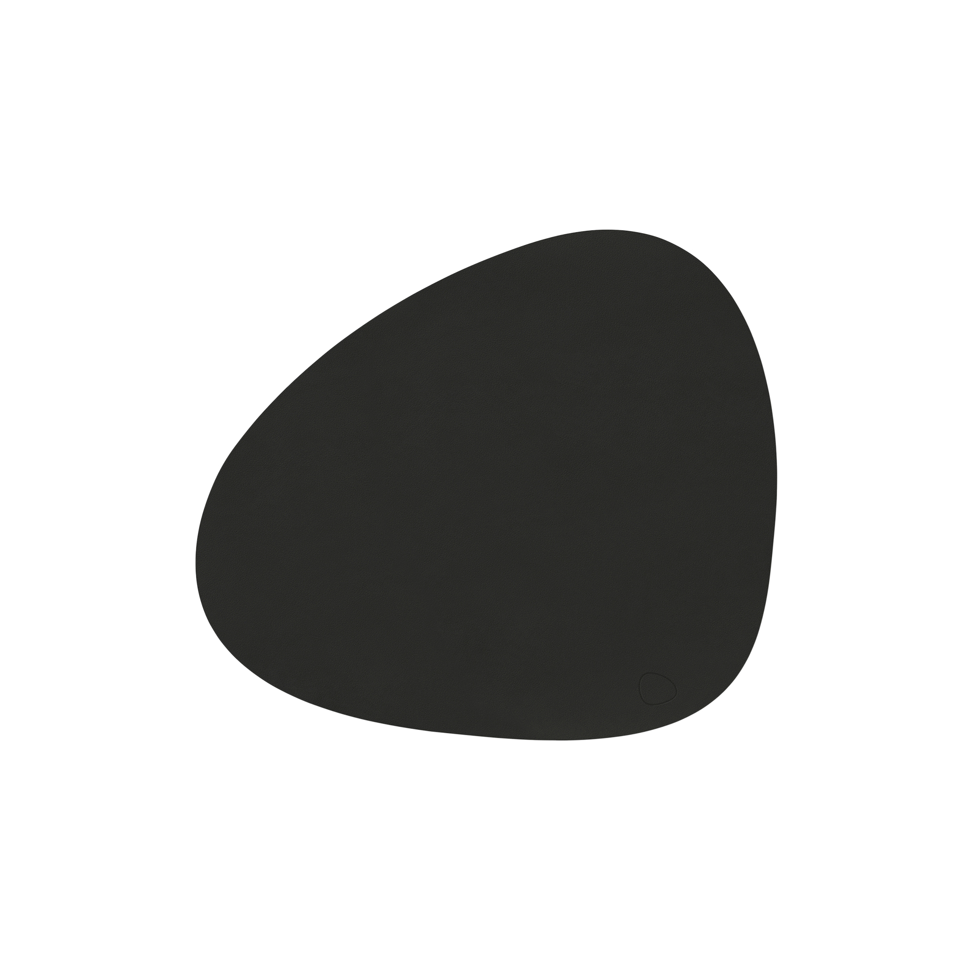 LIND DNA - Nupo dækkeserviet Curve L, black ink