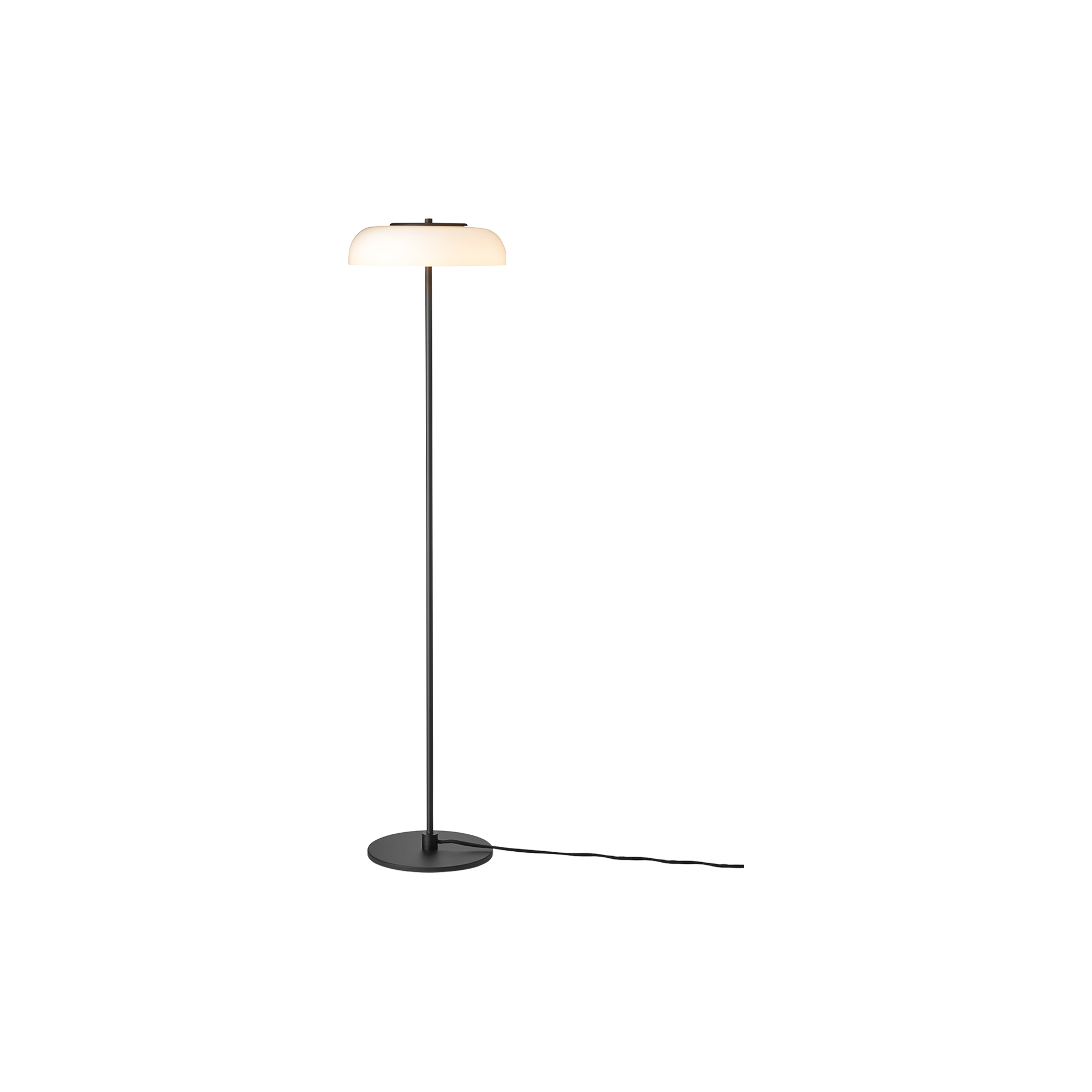 Nuura - Blossi Floor Lamp, black/opal
