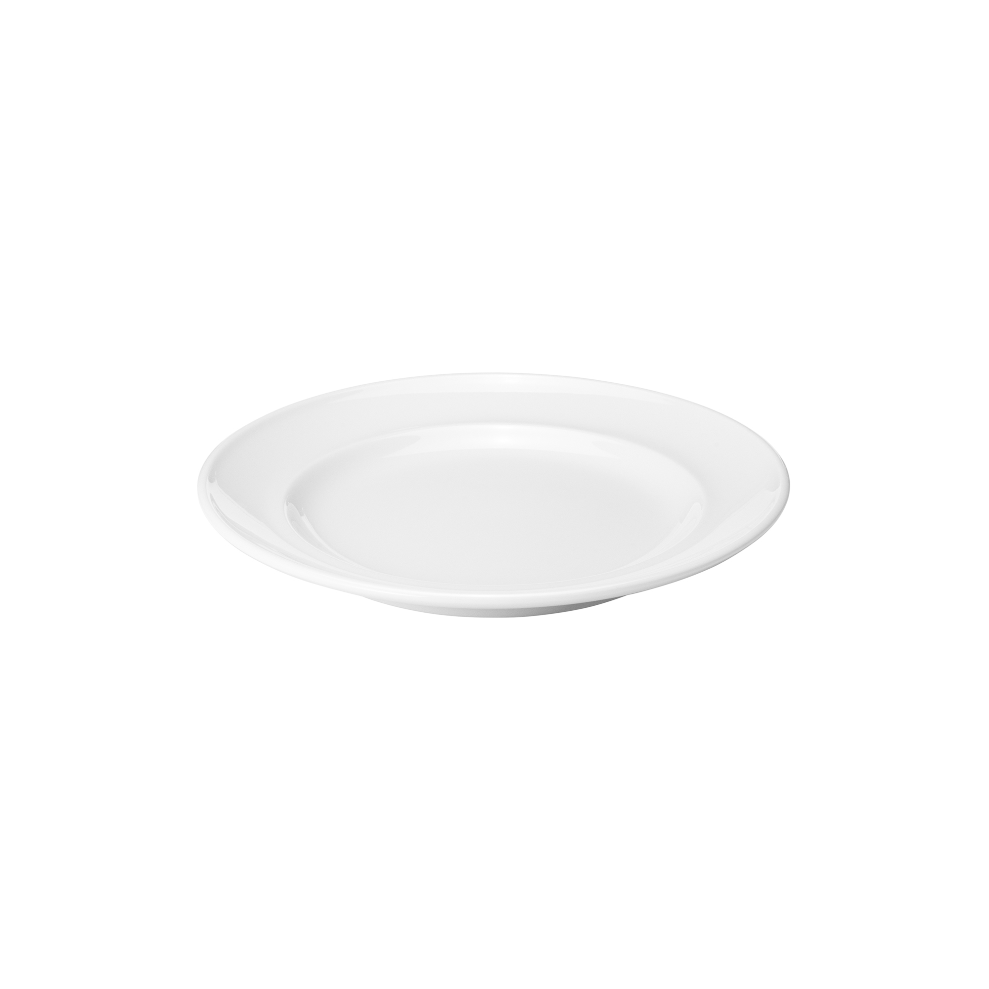 Georg Jensen - KOPPEL sidetallerken 16 cm, hvid, Henning Koppel