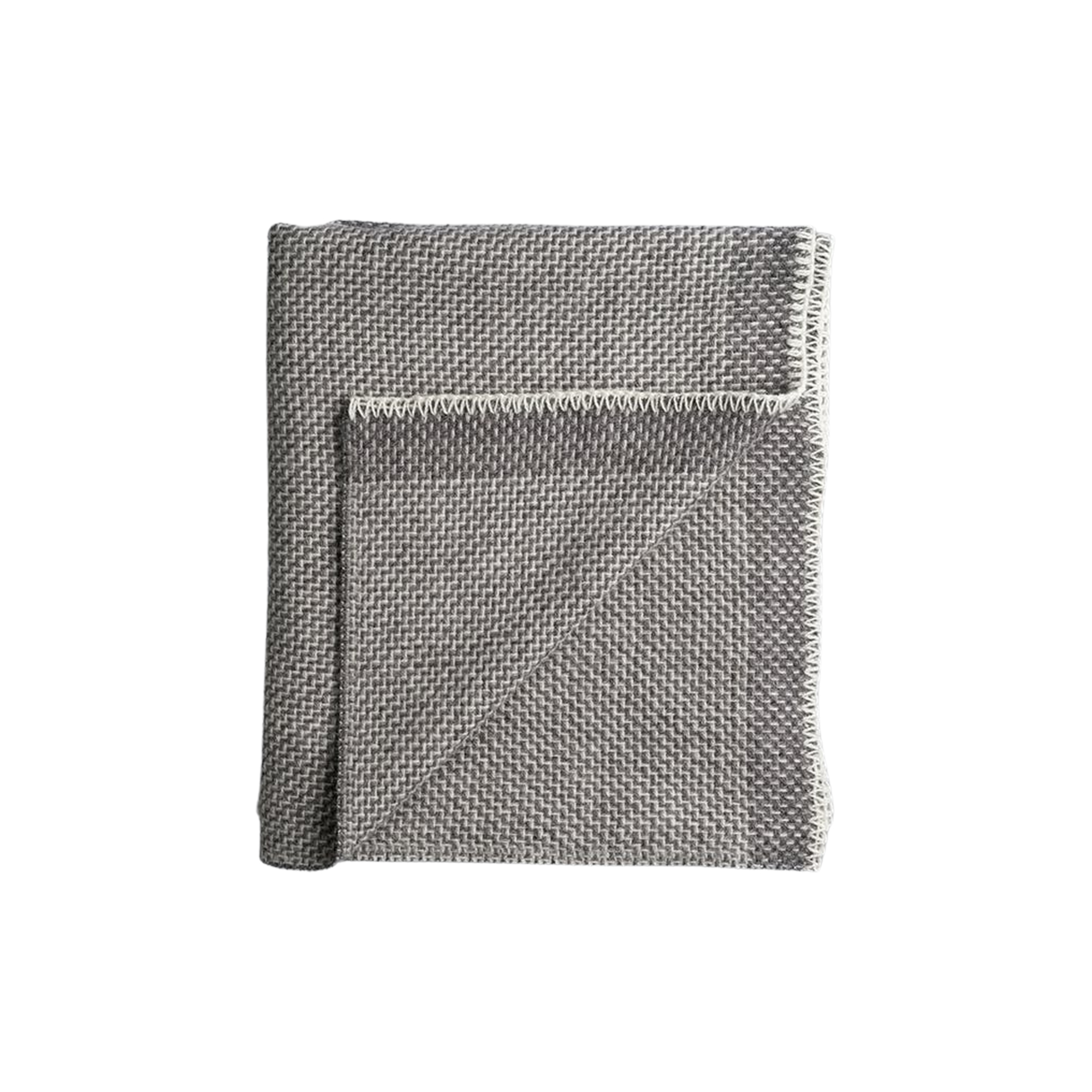 Røros Tweed - UNA Half Size Throw, grey