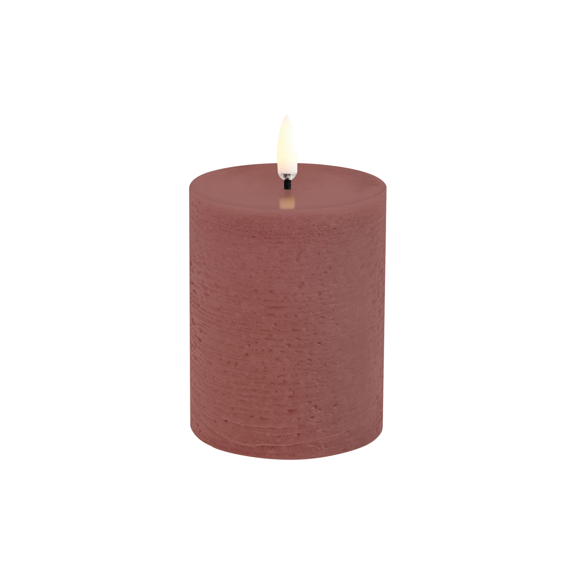 Uyuni Lighting - LED Pillar Candle 10 cm, terracotta - H10 cm