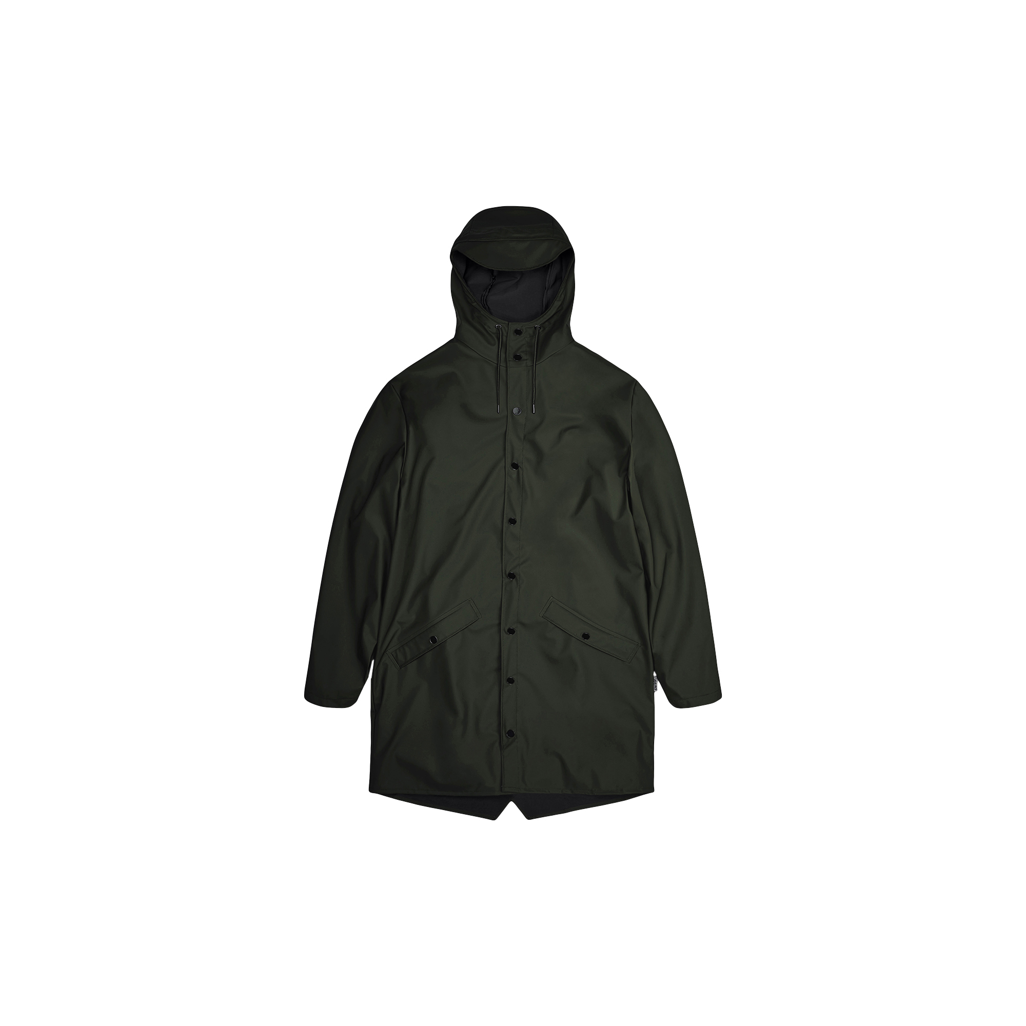 Rains - Long Jacket, green - Str. XS