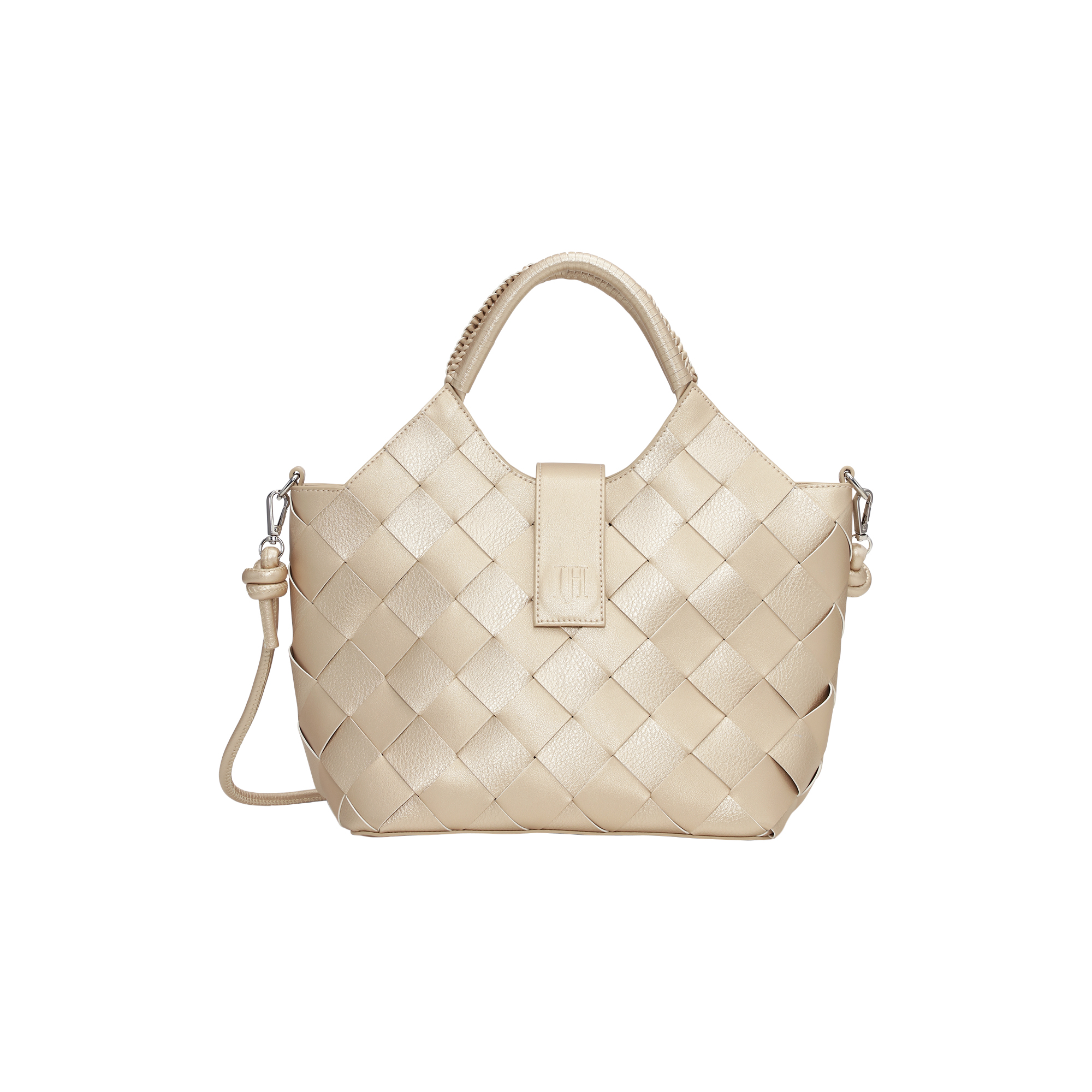 Ilse Jacobsen Hornbæk - Braided Handbag, platin