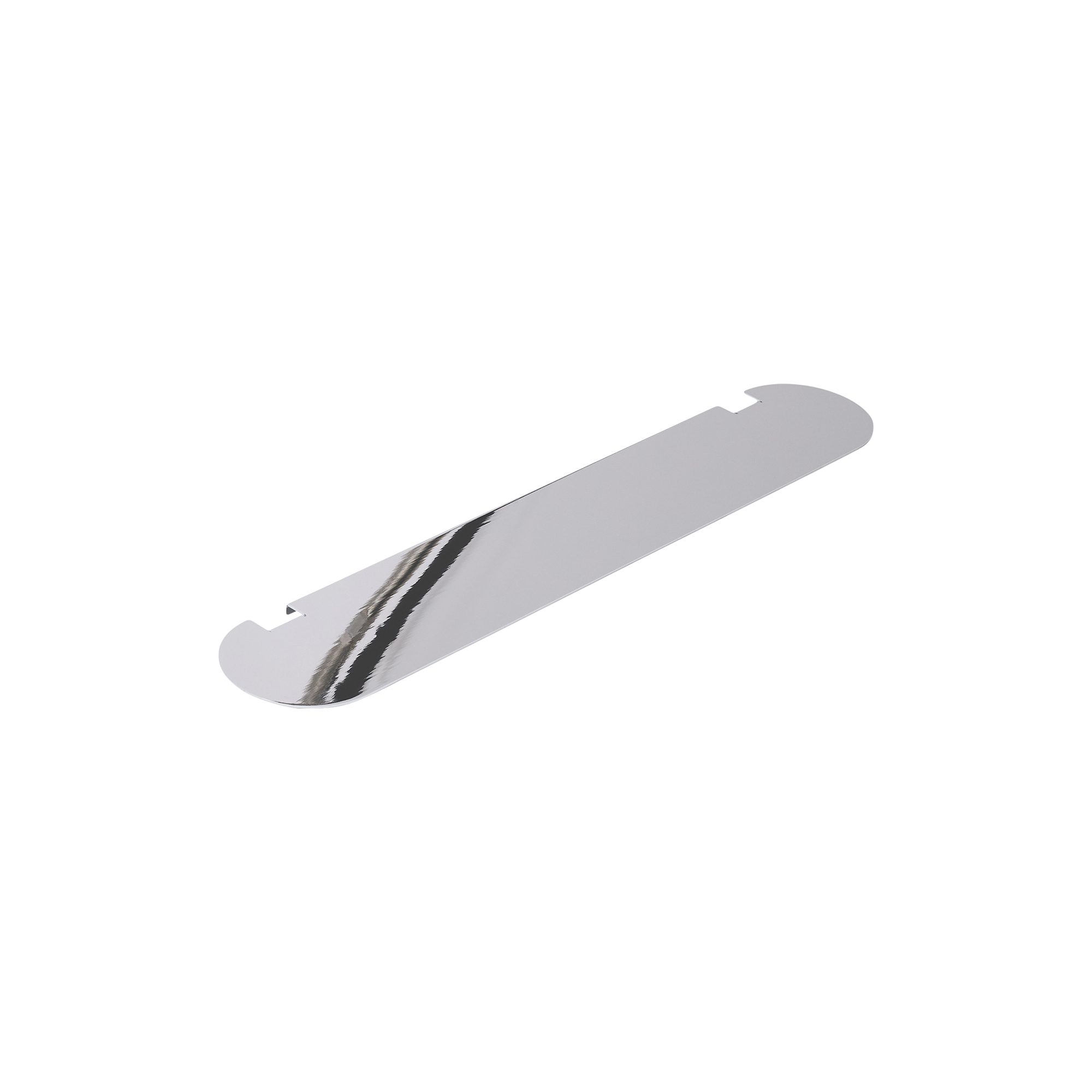 Pedestal - Pipe Shelf, chrome