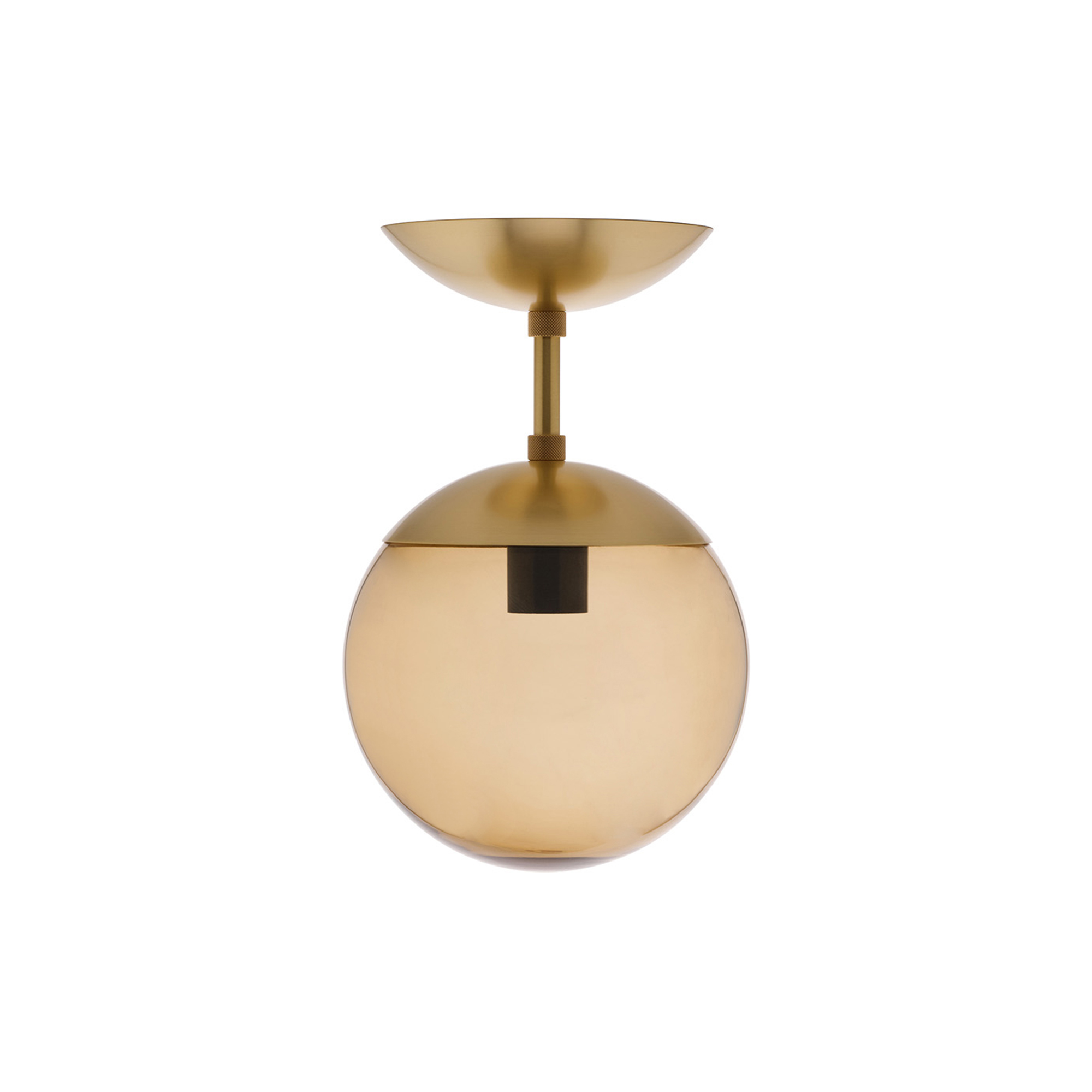 Rubn - Lord 1 Ceiling/Wall Lamp, brass/brown