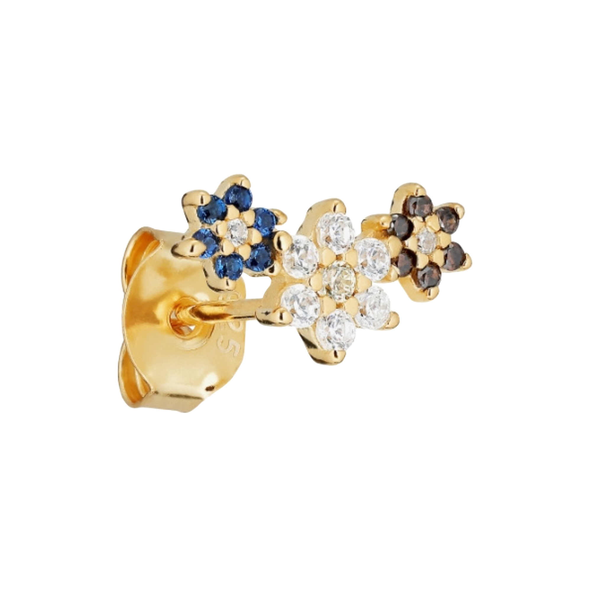 The Earring Shop - Trois Fleurs Stud