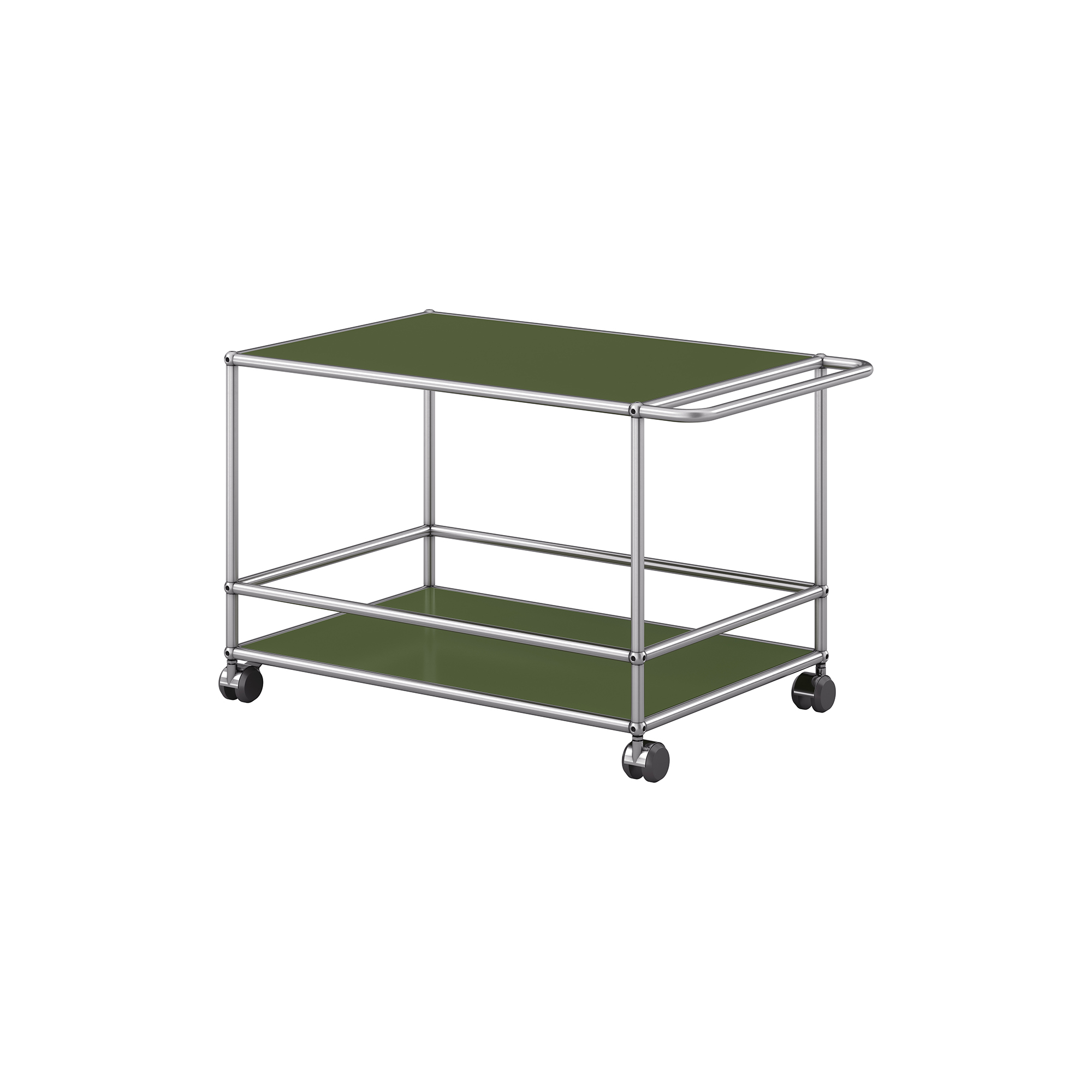 USM Haller - USM Haller | Model L | Olive Green | Serveringsvogn