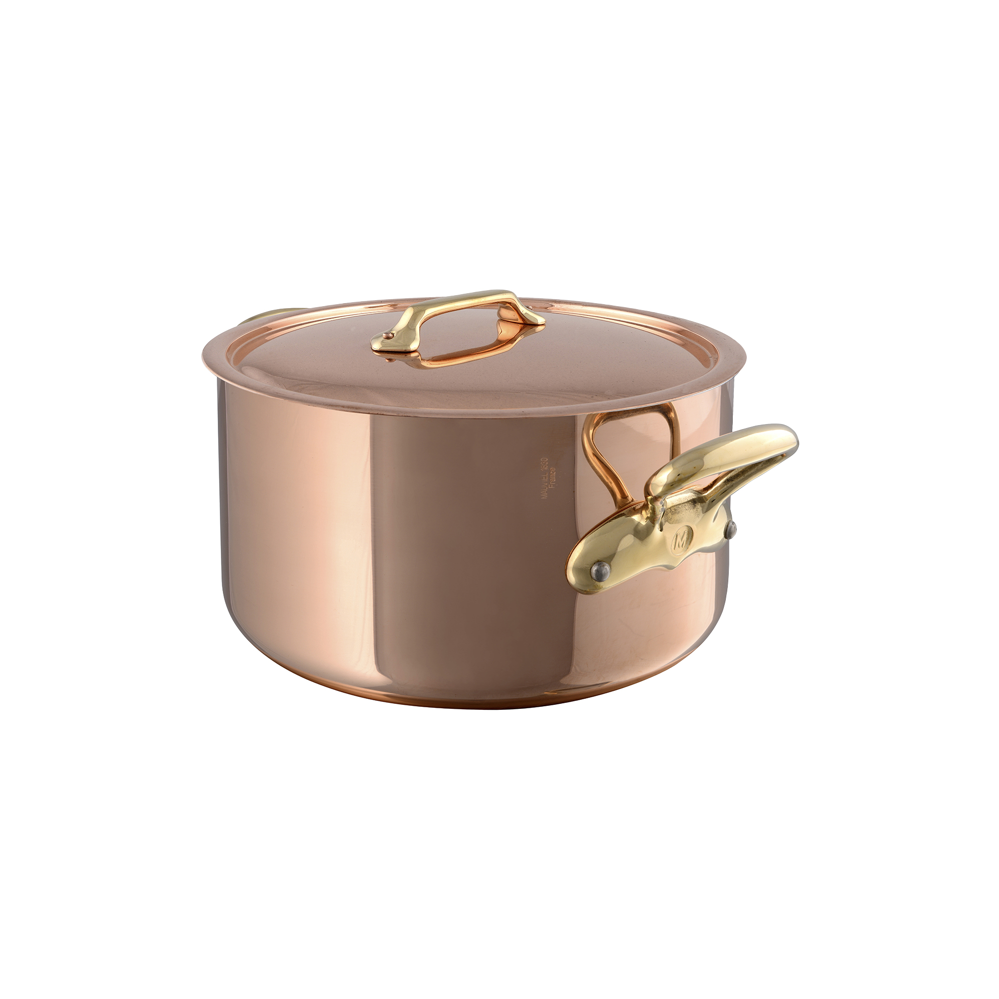 Mauviel 1830 - Gryde med låg 8,3 L - 8.3L