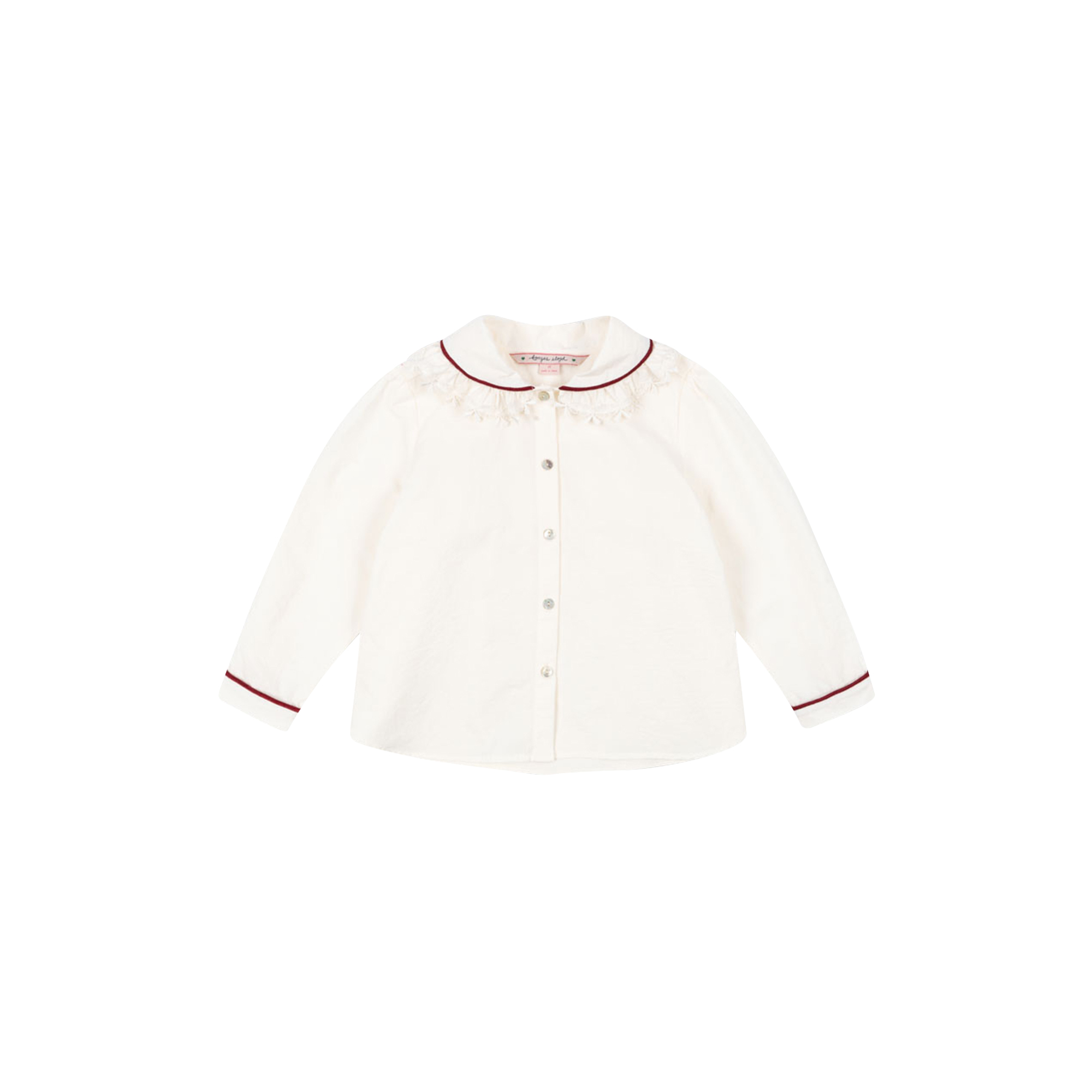 Konges Sløjd - Ria Shirt, cloud dancer - Str. 2Y