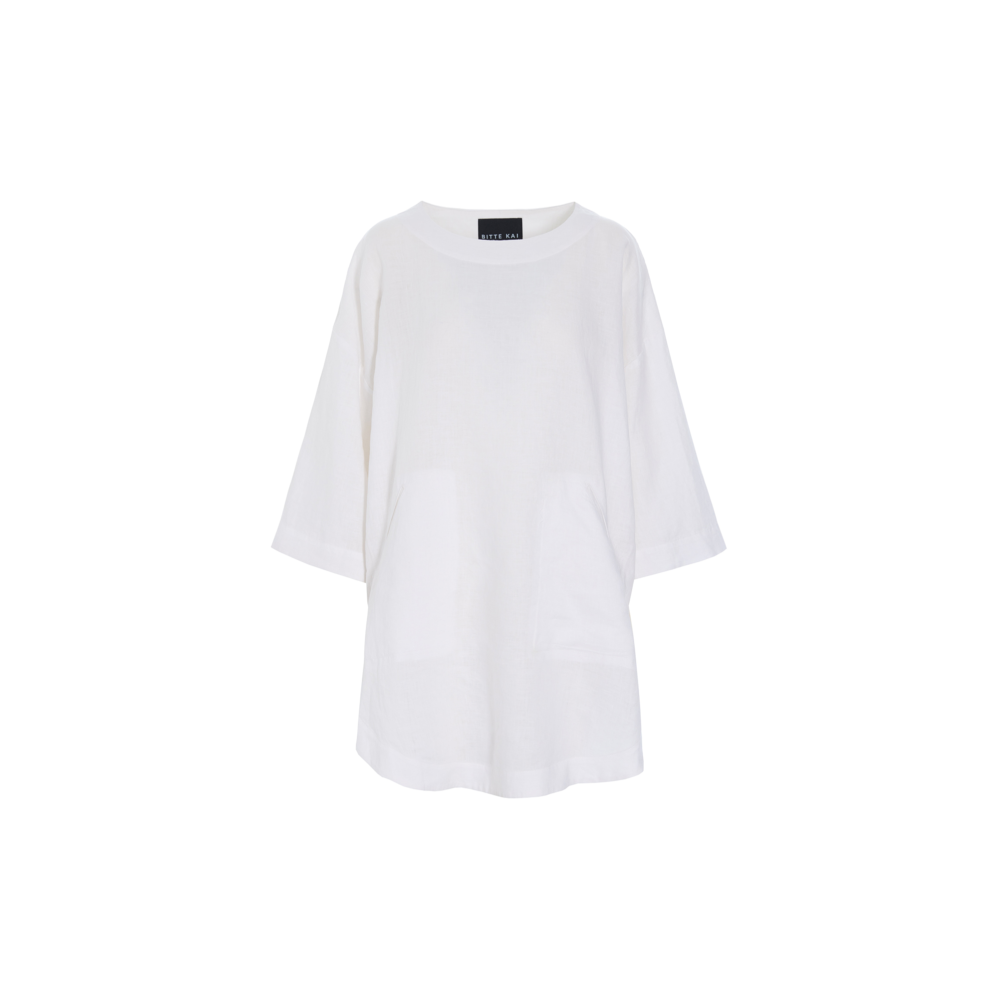 BITTE KAI RAND - Airy linen tunika, white - Str. 1