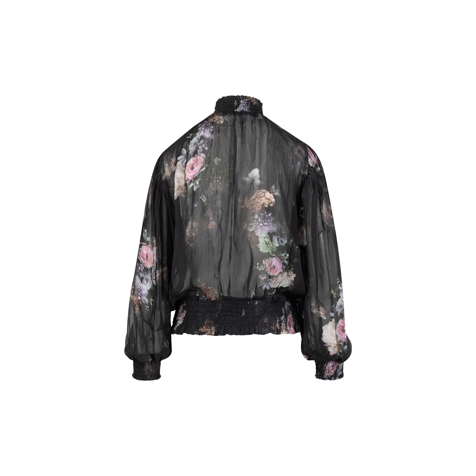 Coster Copenhagen - Blouse in vintage floral print, vintage floral print - Str. 44