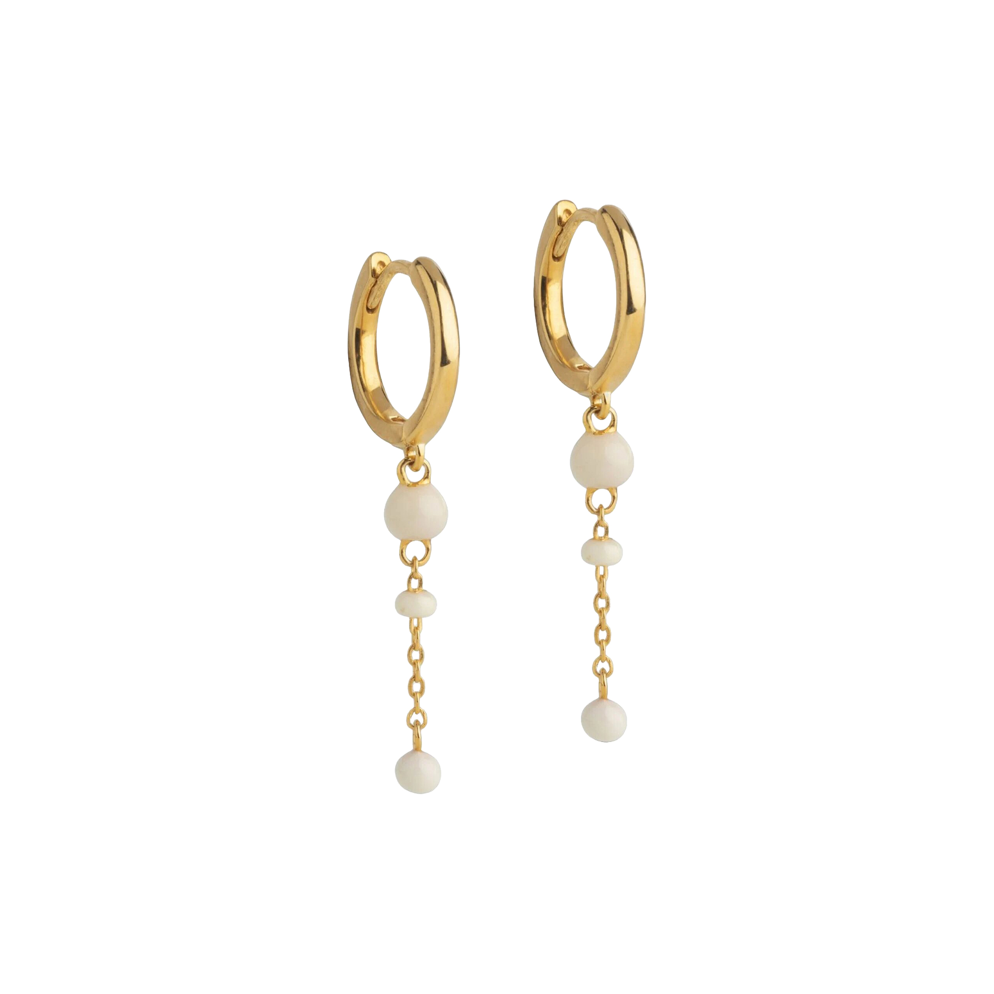 ENAMEL Copenhagen - Lola Bold Hoops, daisy, Lola Bold