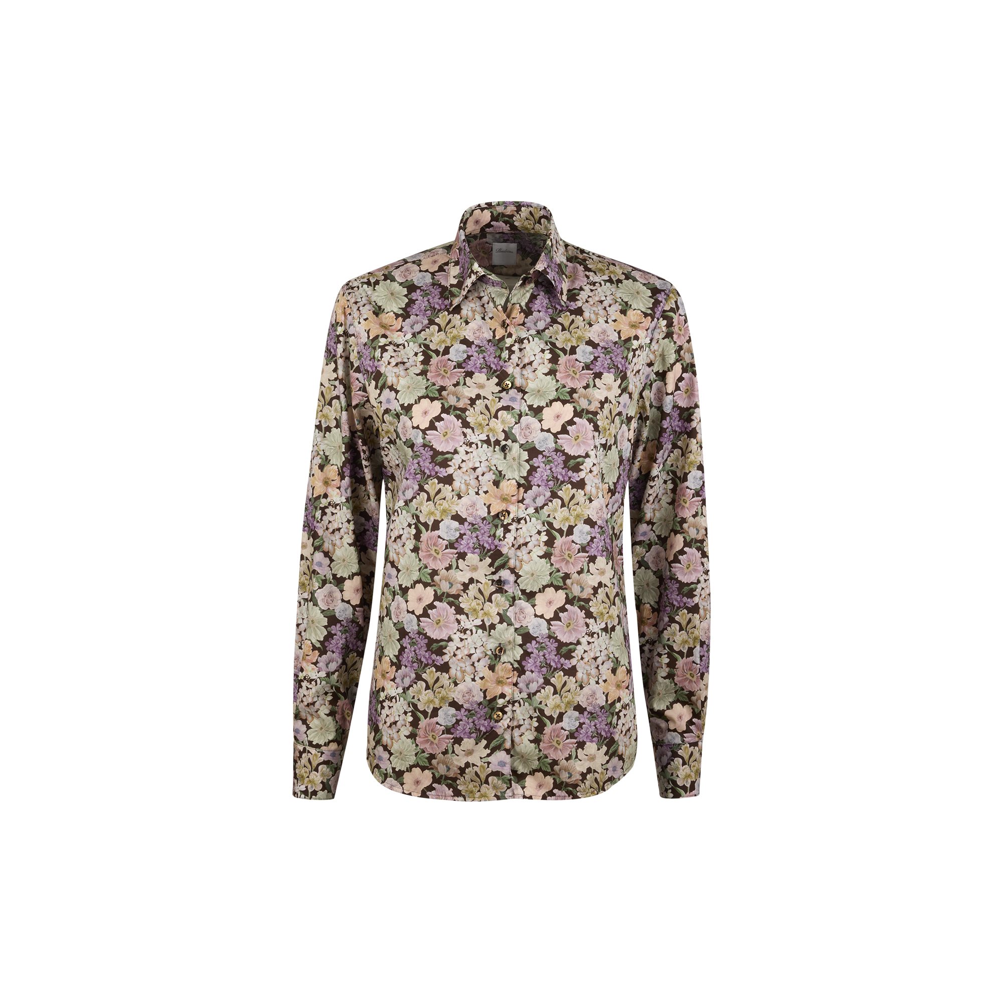 Stenströms - Siri Shirt, red pattern - Str. 38