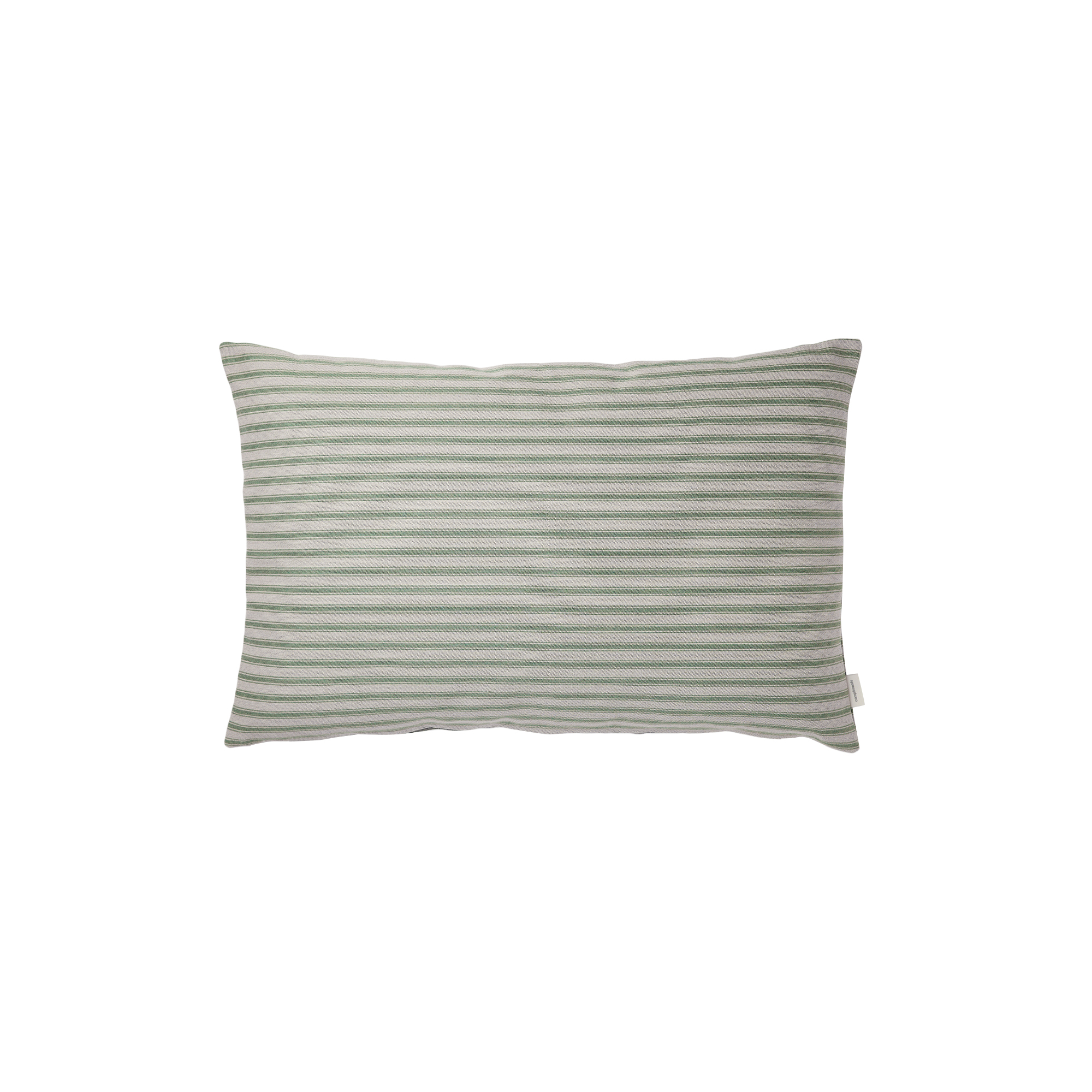 Compliments - Outdoor Fine Stripe pude, green - 40x60 cm