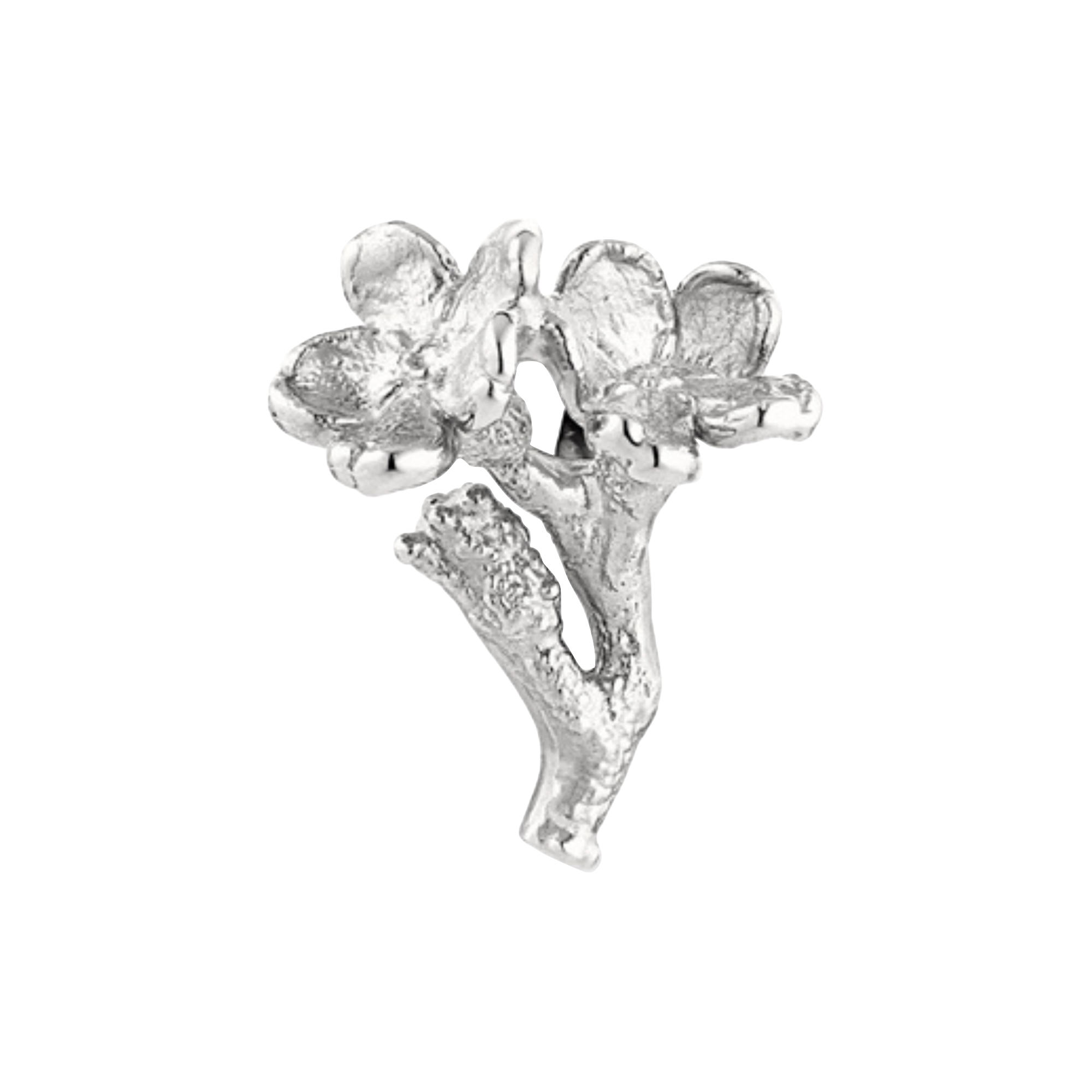 Flora Danica Jewellery - Forglemmigej pin, sølv