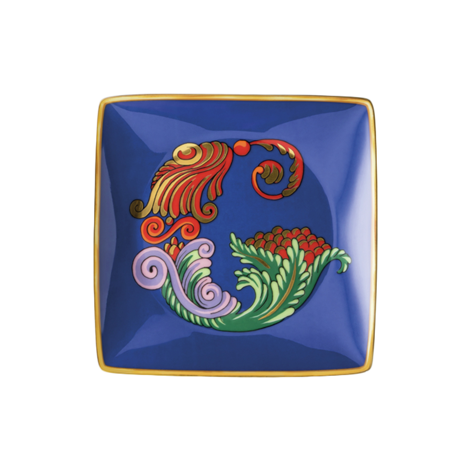 Rosenthal x Versace - Versace Alphabet Dish G, Alphabet Collection