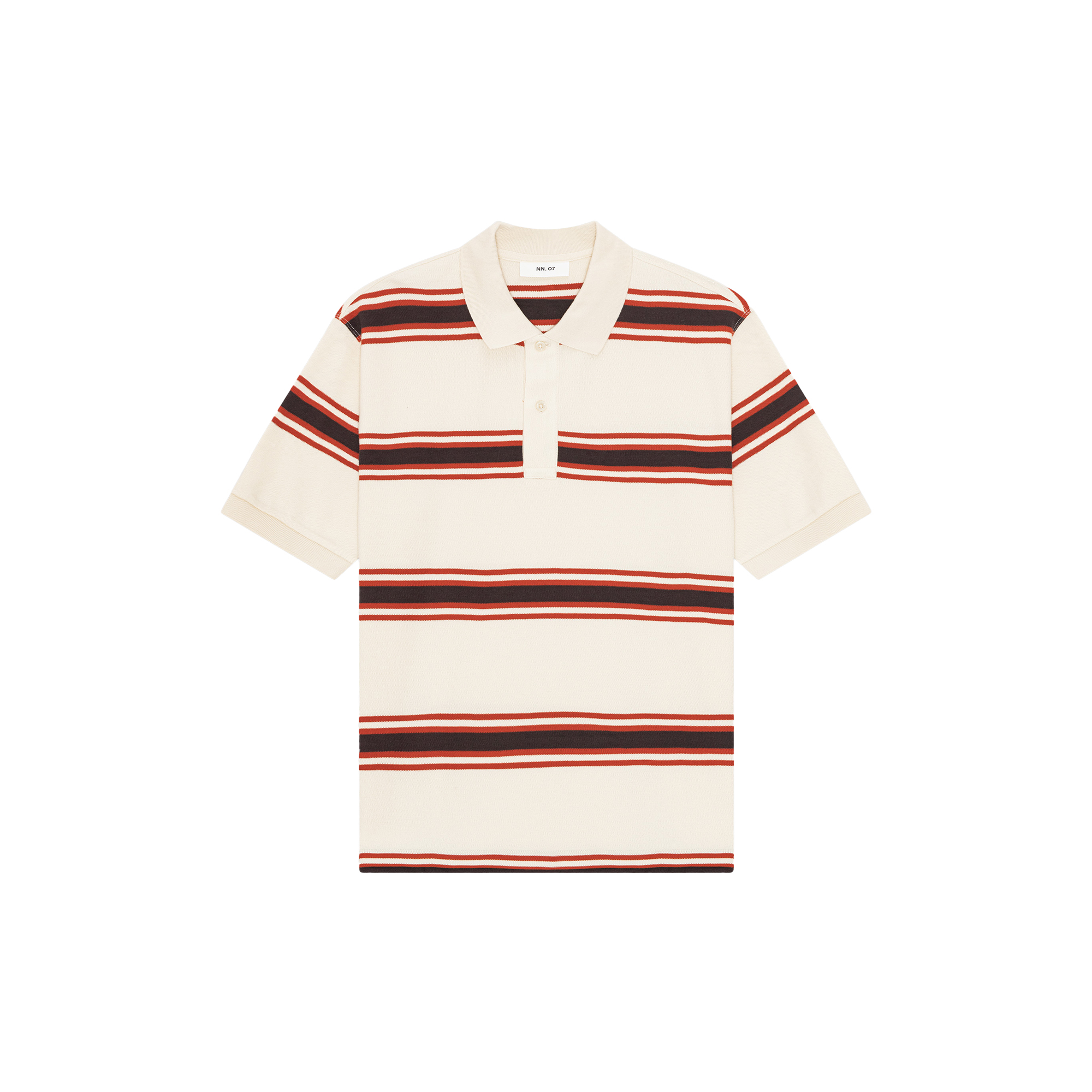 NN.07 - Valentin SS Polo 30047, red stripe - Str. L