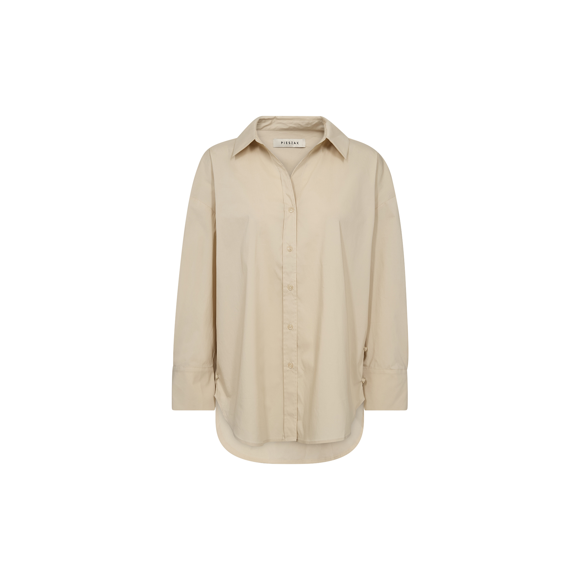 Pieszak - PD-Nyla Poplin Shirt, oyster white - Str. 38