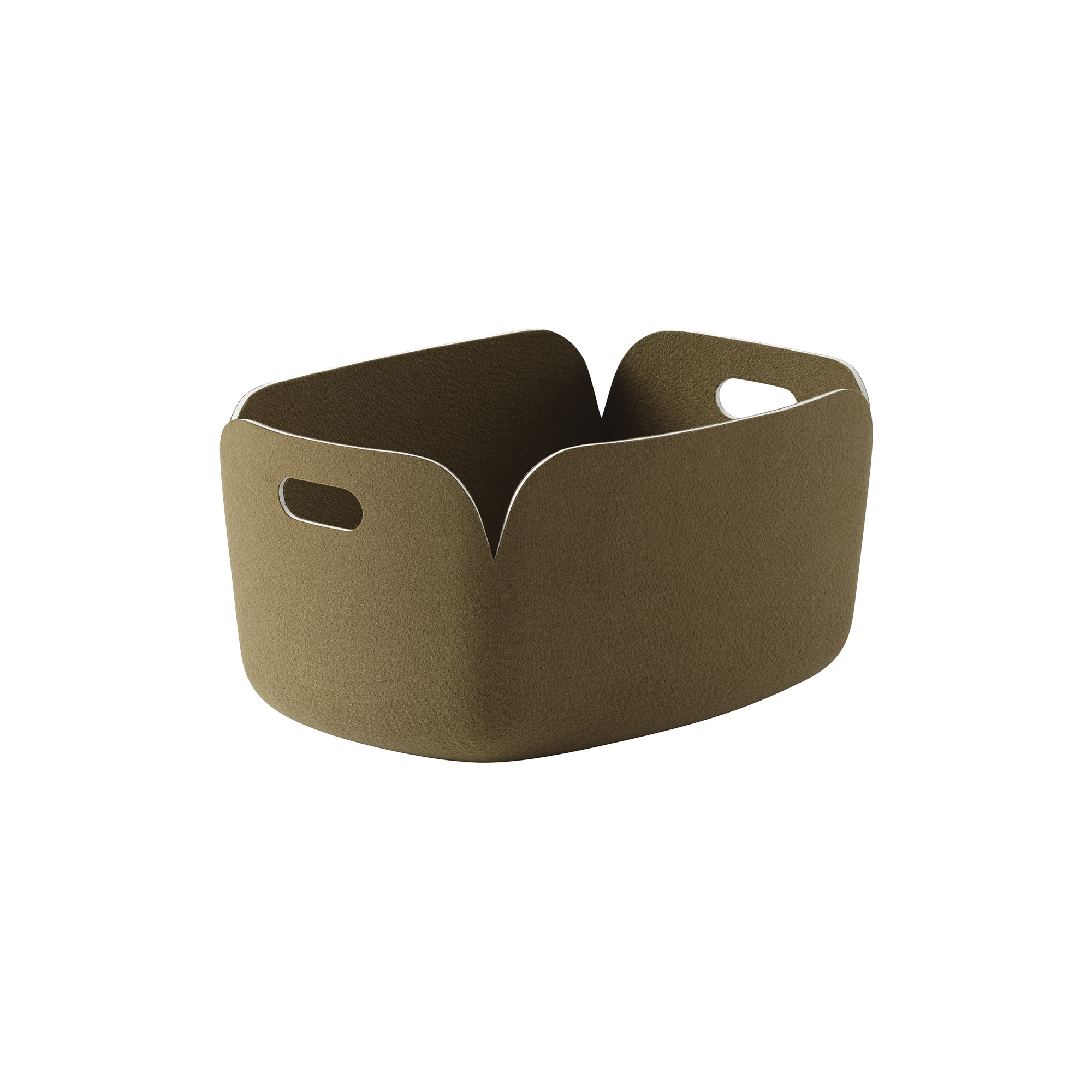 Muuto - Restore Basket, brown green