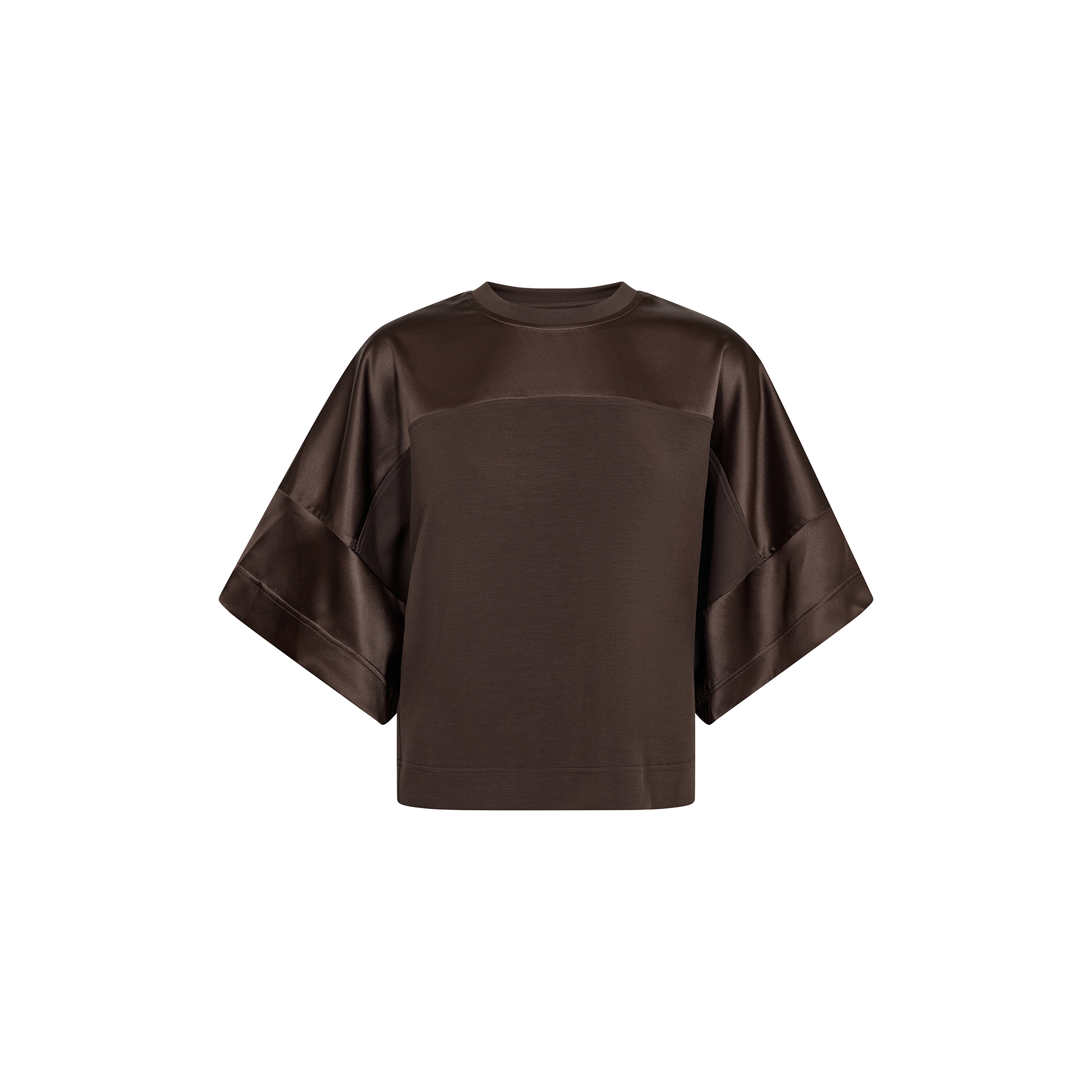 MOS MOSH - MMLela O-SS Satin Sweatshirt, delicioso - L
