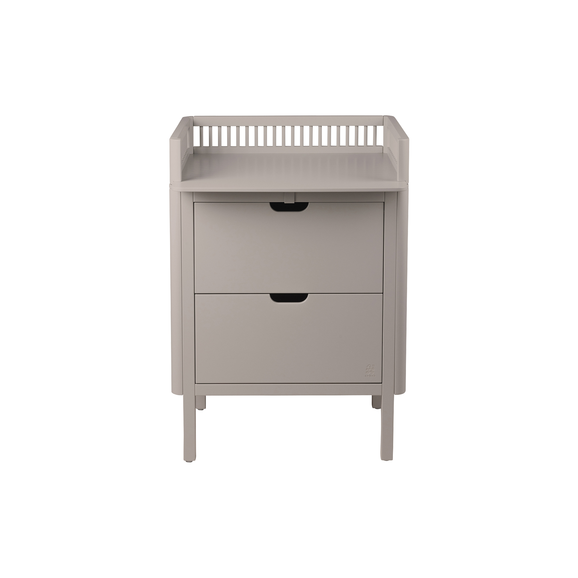 Sebra - Sebra puslebordet med skuffer, jetty beige