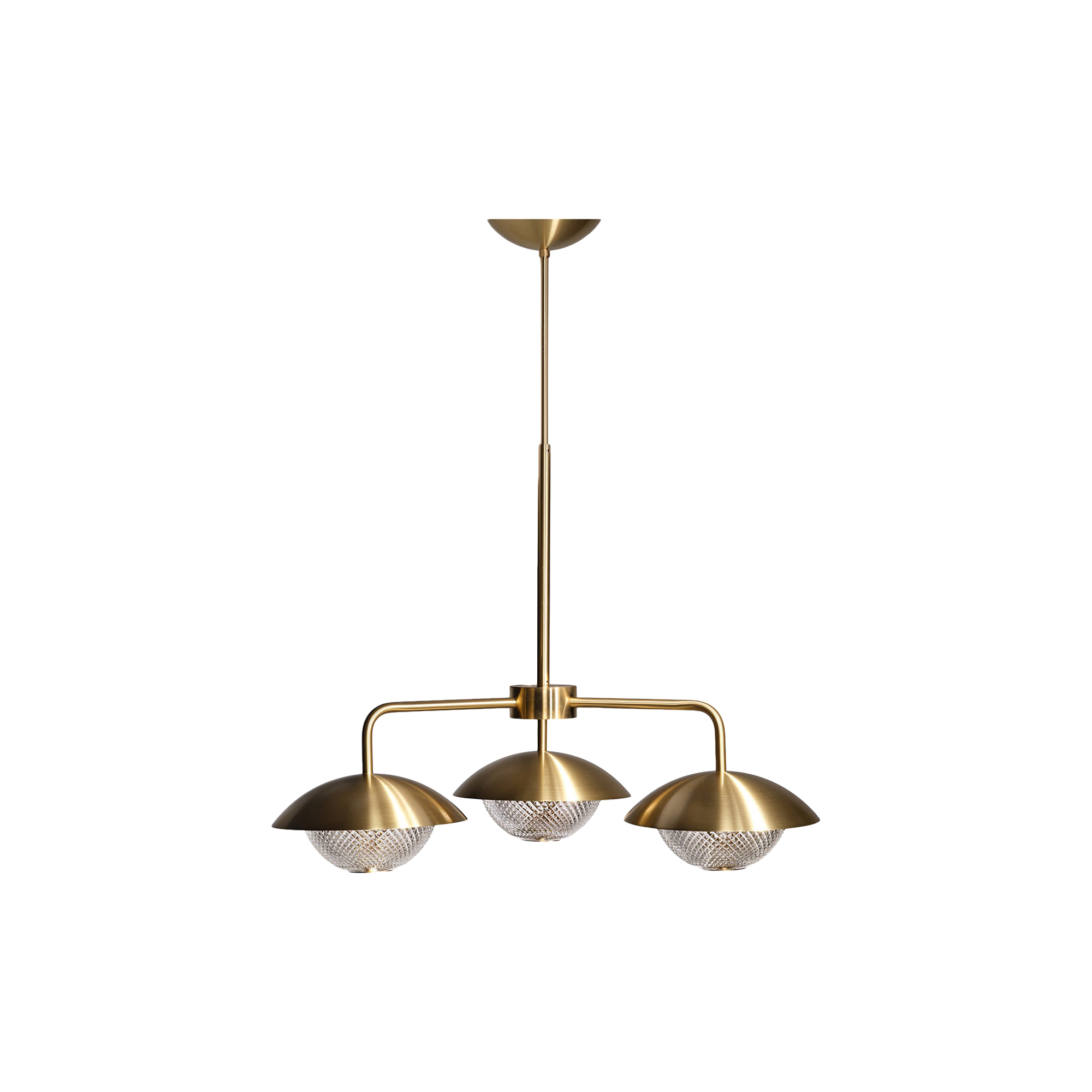 Rubn - Grace 3 Chandelier, brass