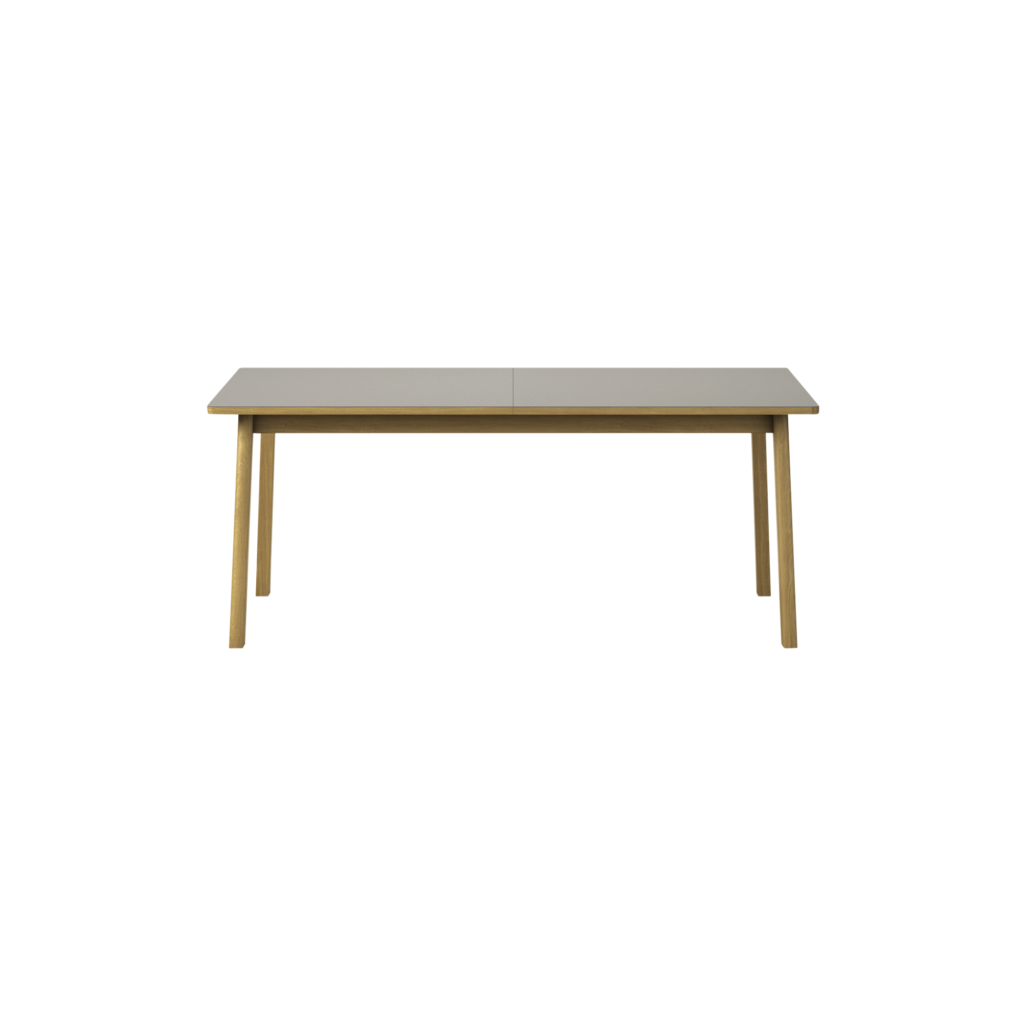 Fredericia Furniture - 6491 Ana udtræksspisebord 180 cm, almond/oiled oak - H: 73 x L: 180-280 x B: 95 cm.