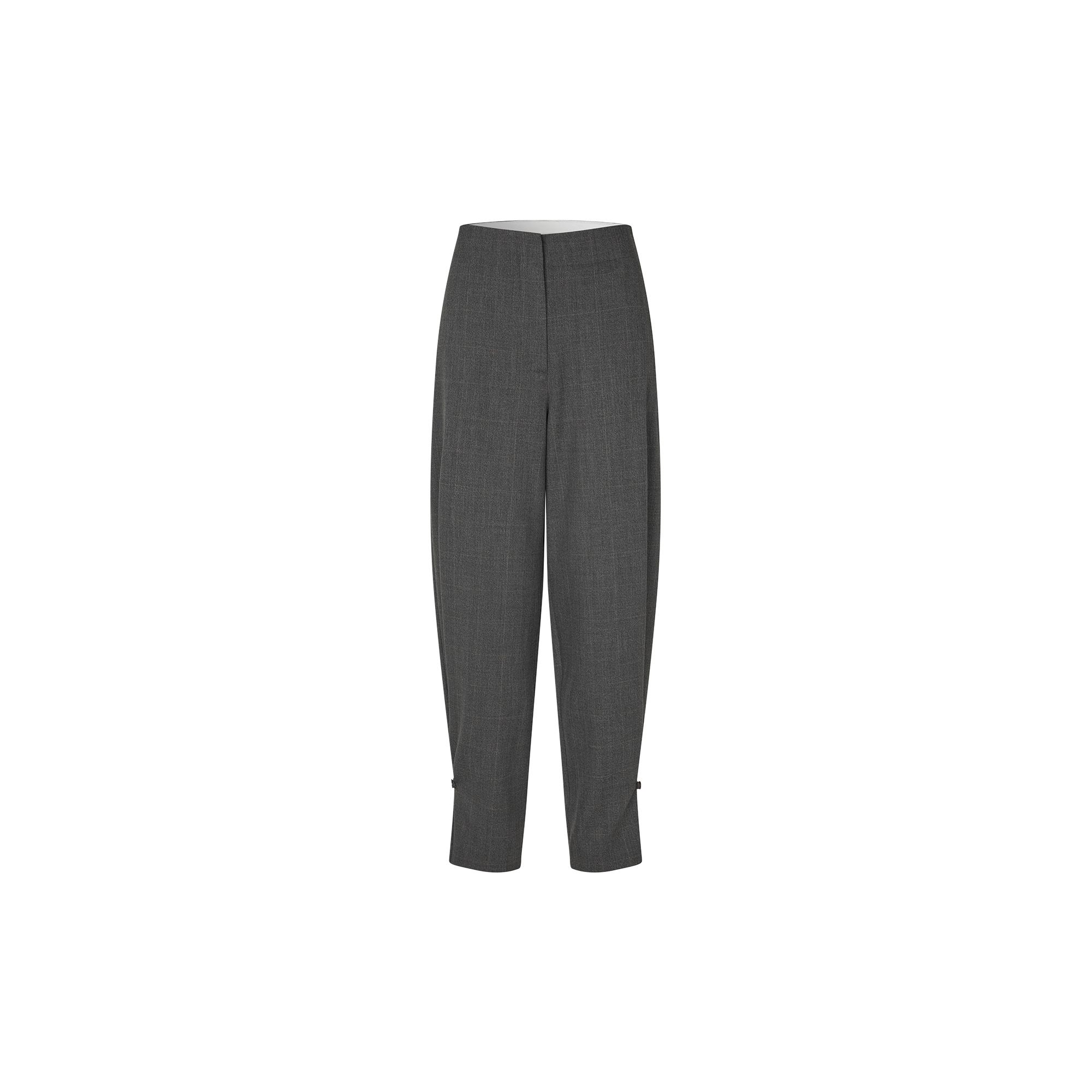 Second Female - Anjou Trousers, dark grey melange - Str. XS