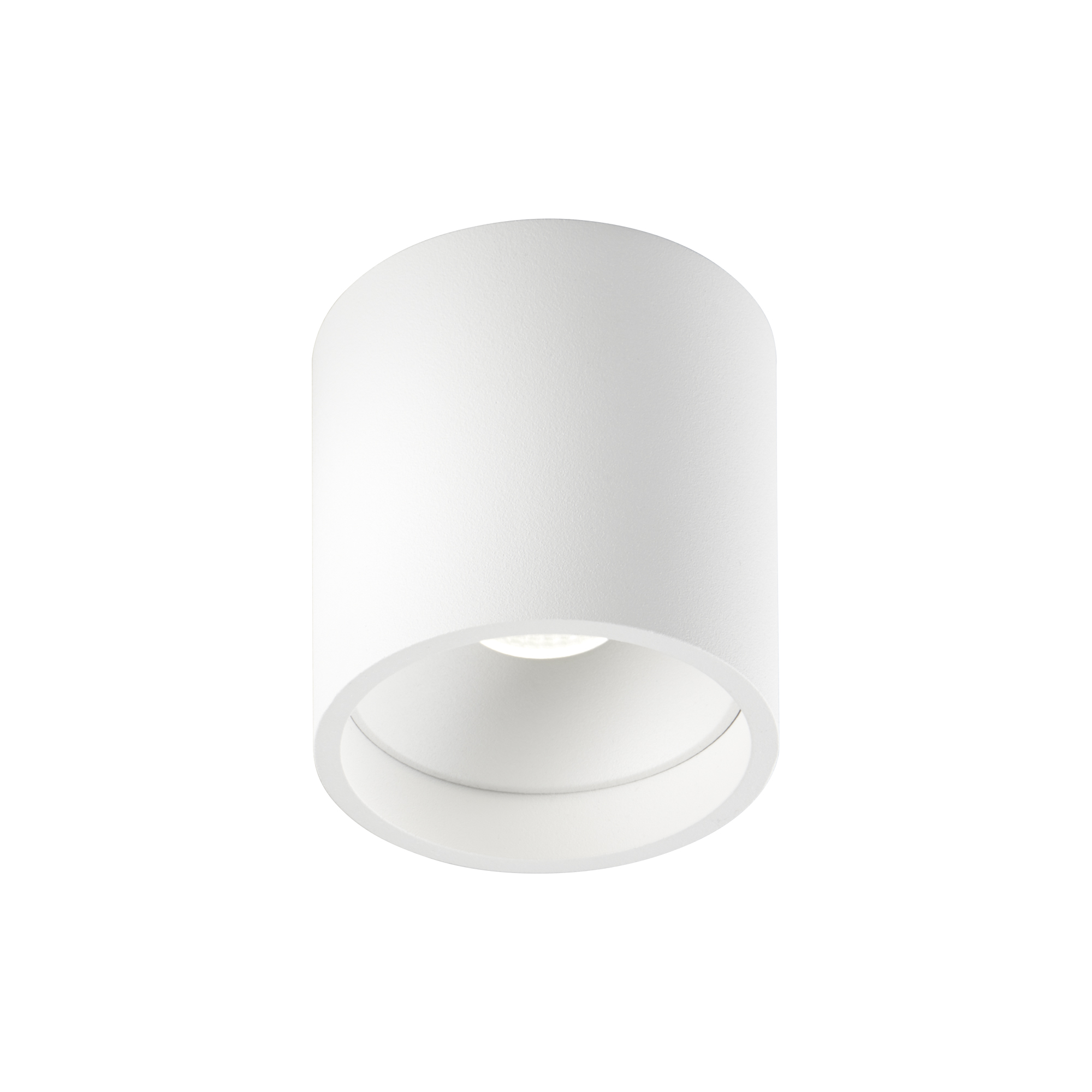 LIGHT-POINT - SOLO 2 ROUND loftlampe, hvid, SOHO - H: 10 x Ø 10 cm.