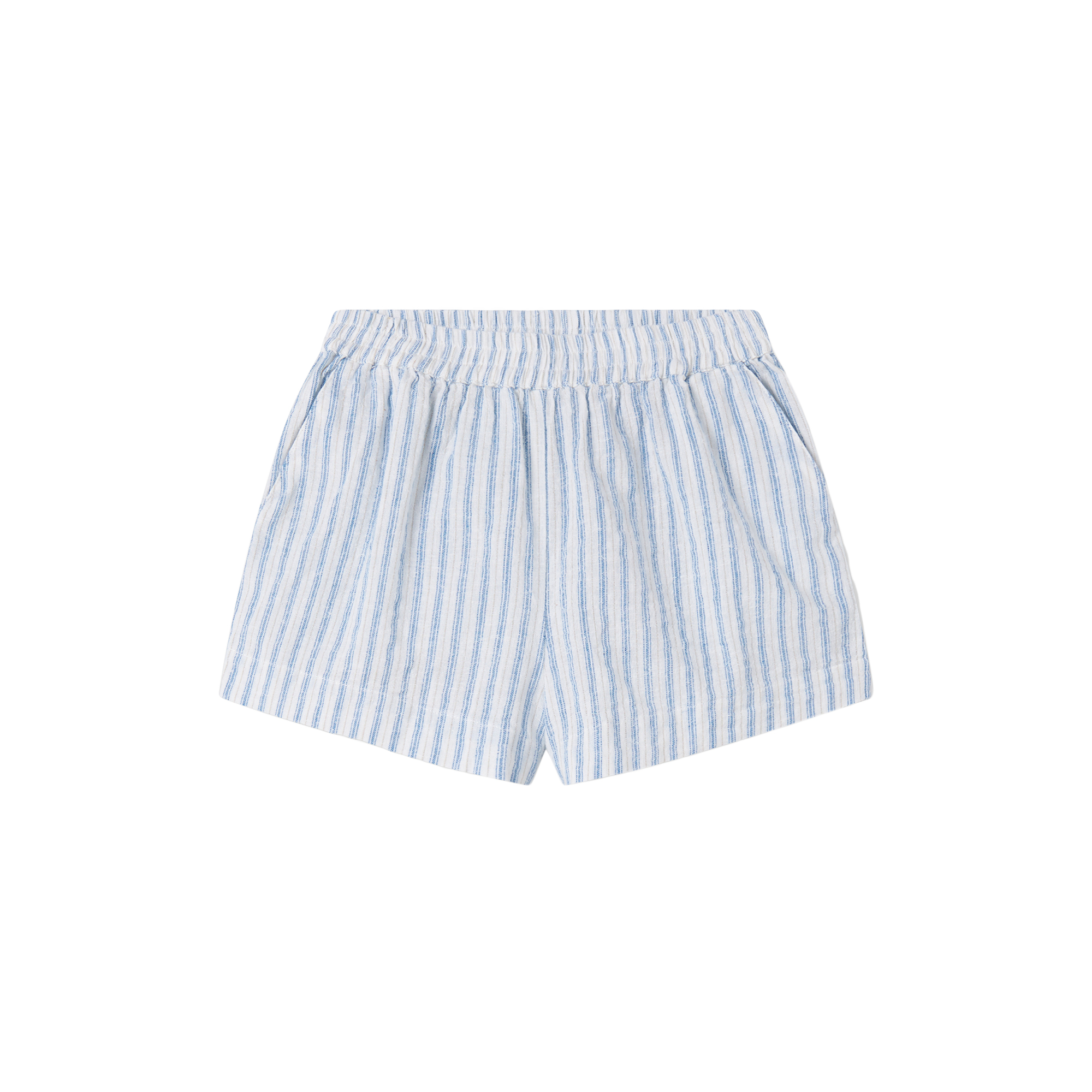 MarMar Copenhagen - Pinon Shorts, surf blue stripe - Str. 5Y-110