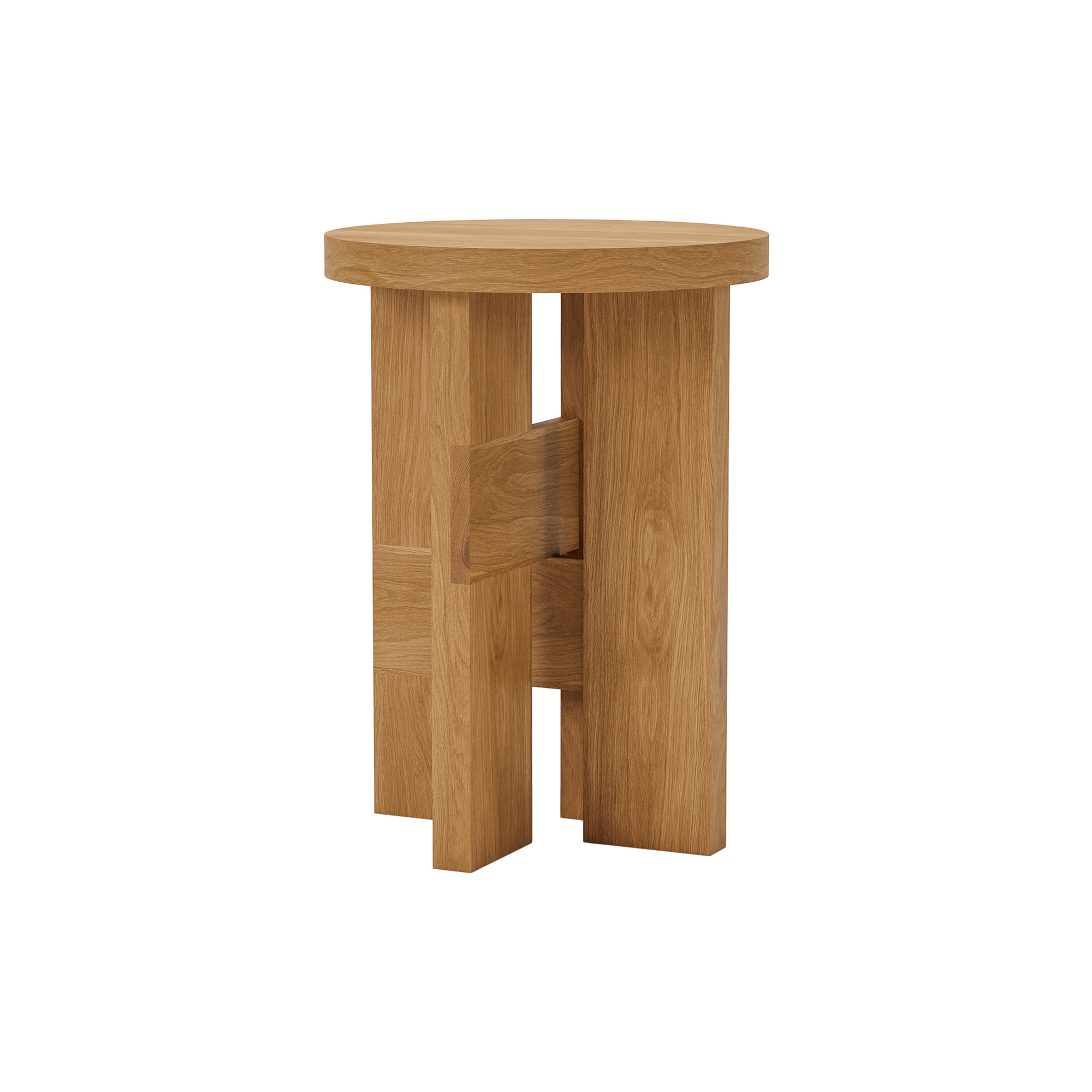 Thorup Copenhagen - Mio Stool and Side Table, oiled oak, Noel