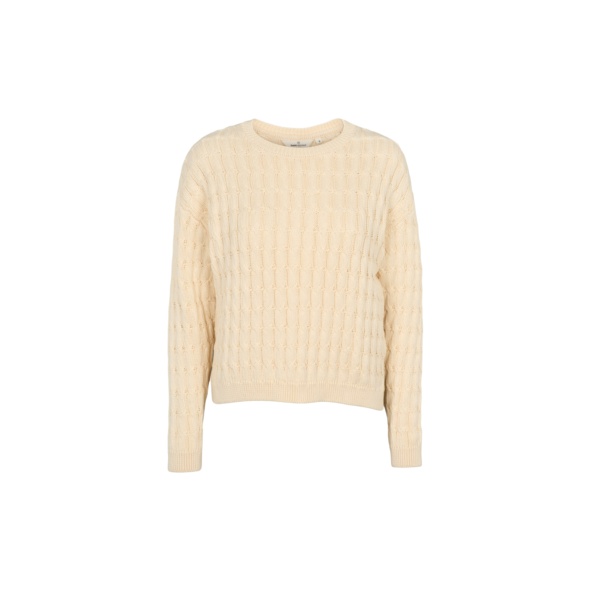 Basic Apparel - Minie Sweater, whisper white - Str. M