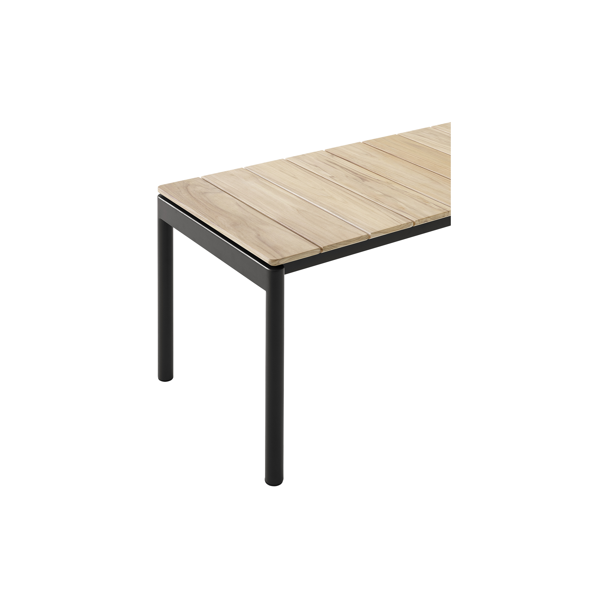 &Tradition - Ville AV27 Outdoor Bench, warm black