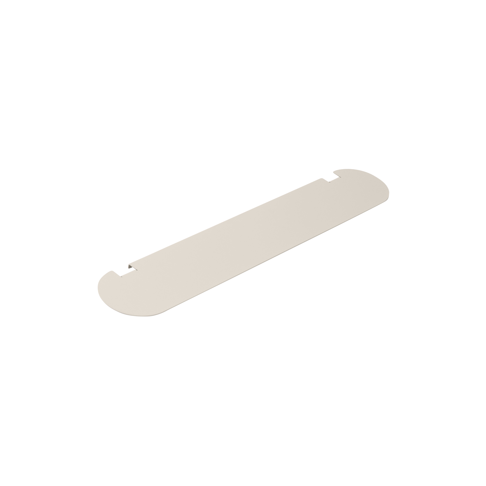 Pedestal - Pipe Shelf, oat