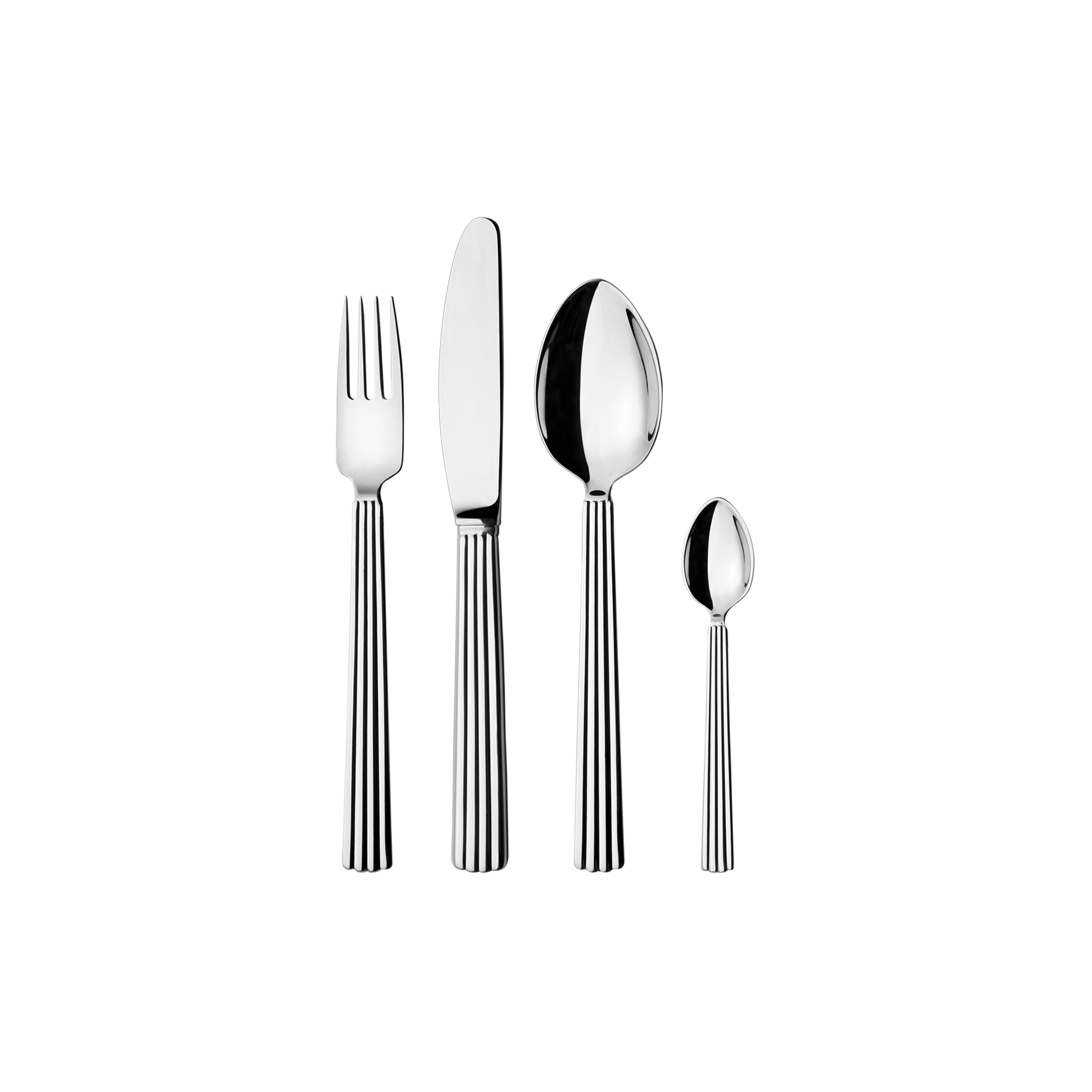 Georg Jensen - Bernadotte bestiksæt 4 dele