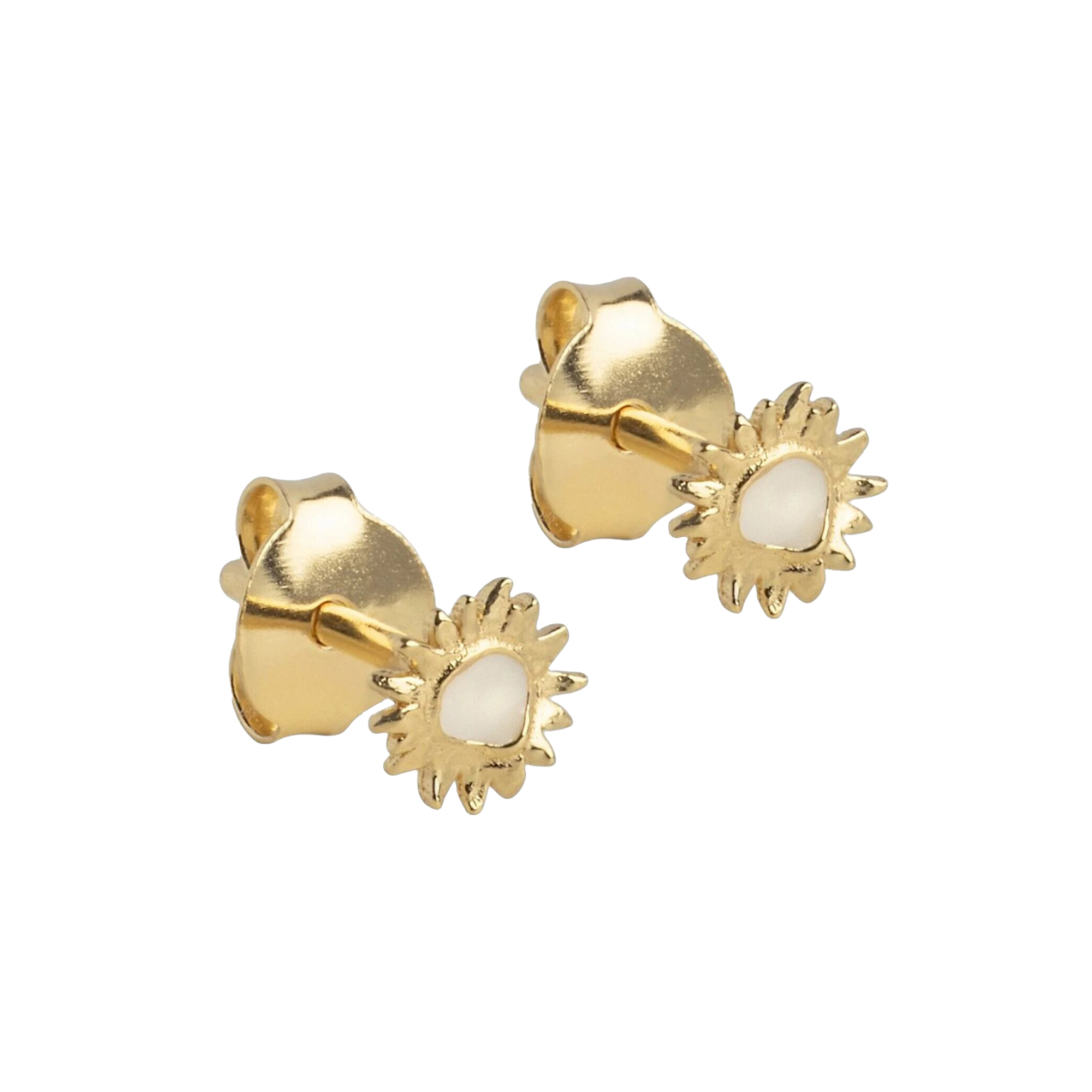 ENAMEL Copenhagen - Sunshine Studs Mini, daisy - Mini
